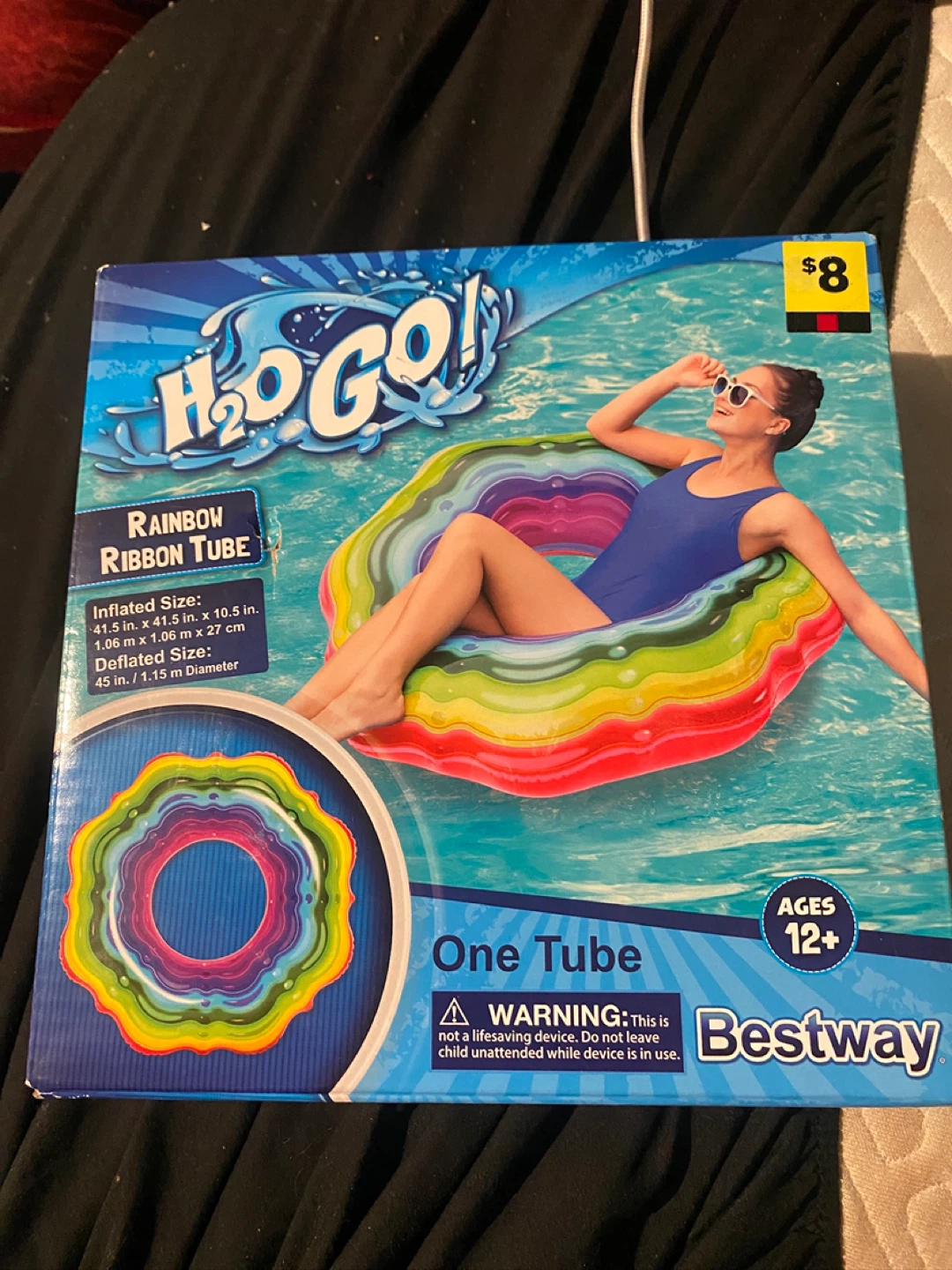 H2O GO! Rainbow Ribbon Float by Bestway