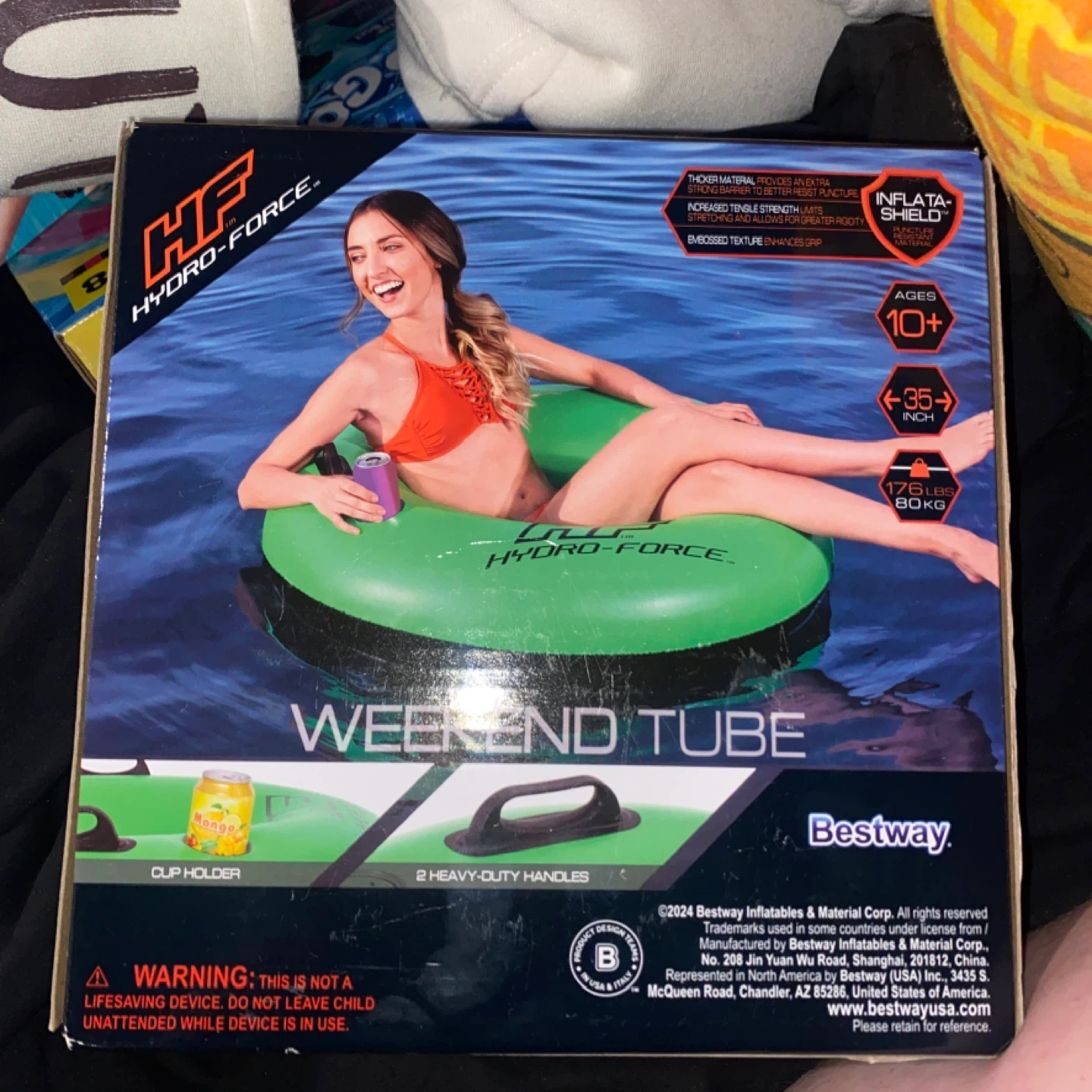 Bestway Hydro-Force Weekend Tube 35" Swim Tube - photo 2
