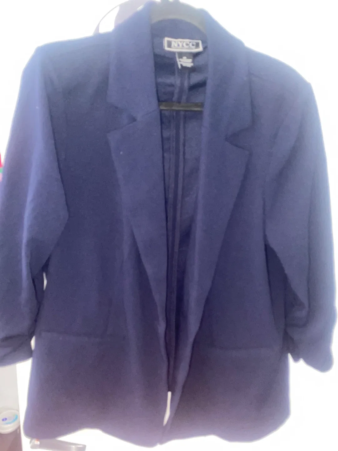 NYCC New York Clothing Co. Navy Blue Blazer