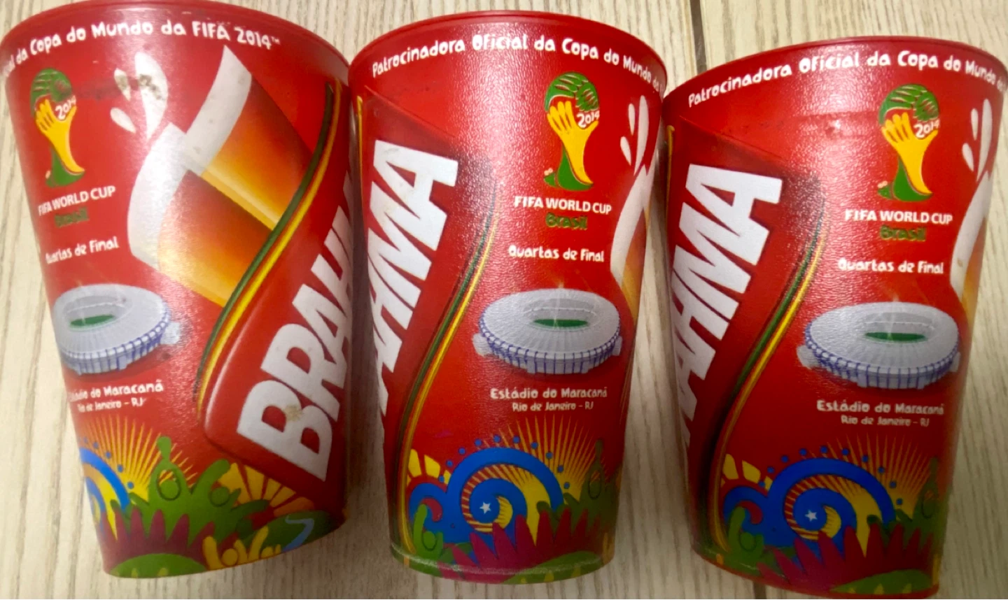 Brahma & Budweiser FIFA World Cup 2014 Cups (Set of 3) - photo 5