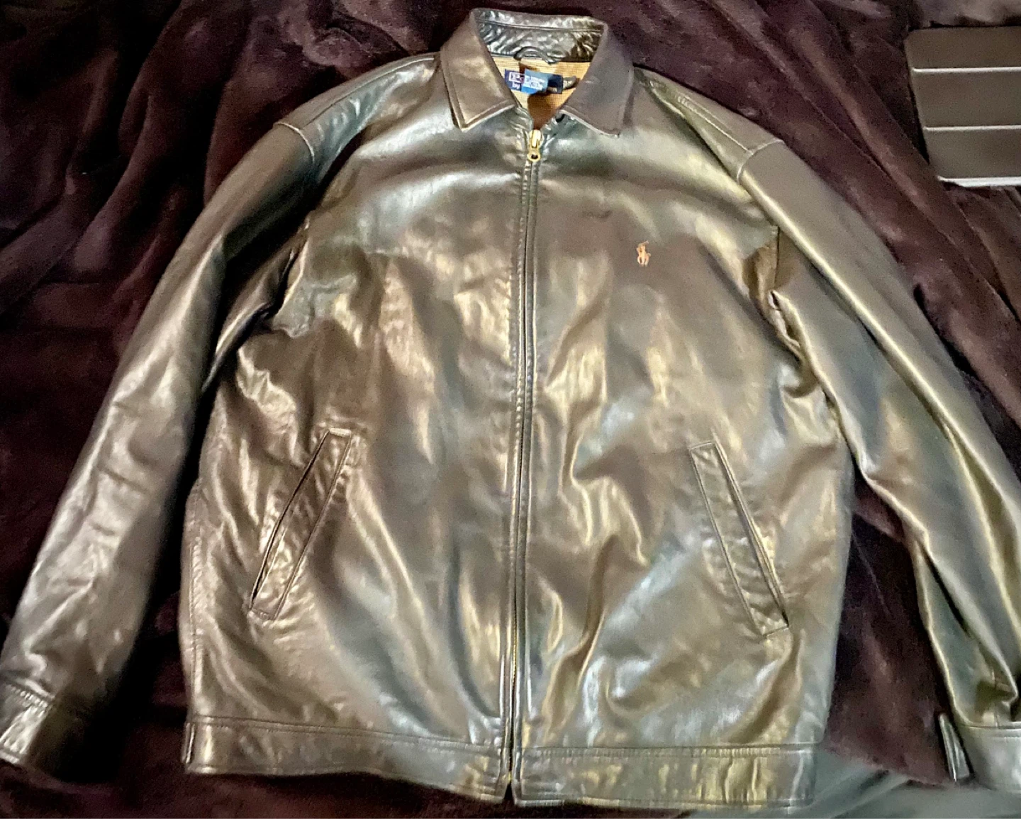 Polo by Ralph Lauren Genuine lambskin Leather Jacket - photo 2