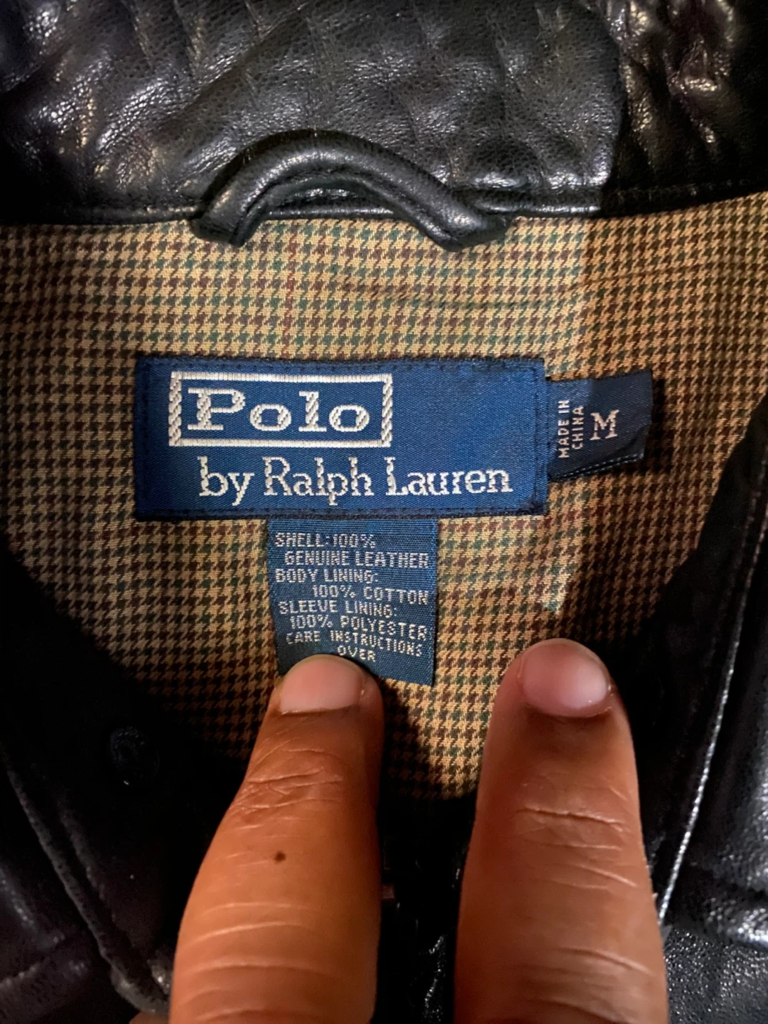 Polo by Ralph Lauren Genuine lambskin Leather Jacket