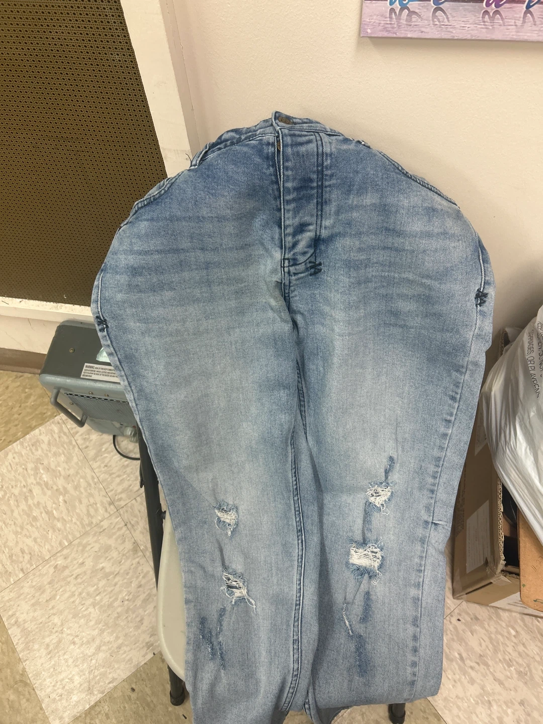 Ksubi 36" Distressed Denim Jeans