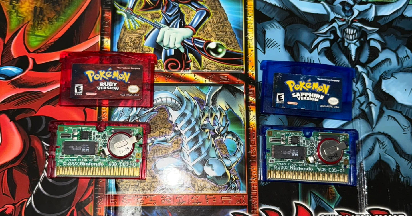 Pokemon Ruby & Sapphire Game Boy Advance Games - photo 3