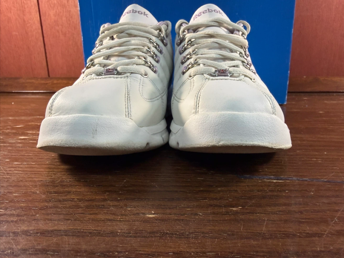 REEBOK Classics  Chunky Women’s Tennis Shoes White/Pink Sz US 8 - photo 5