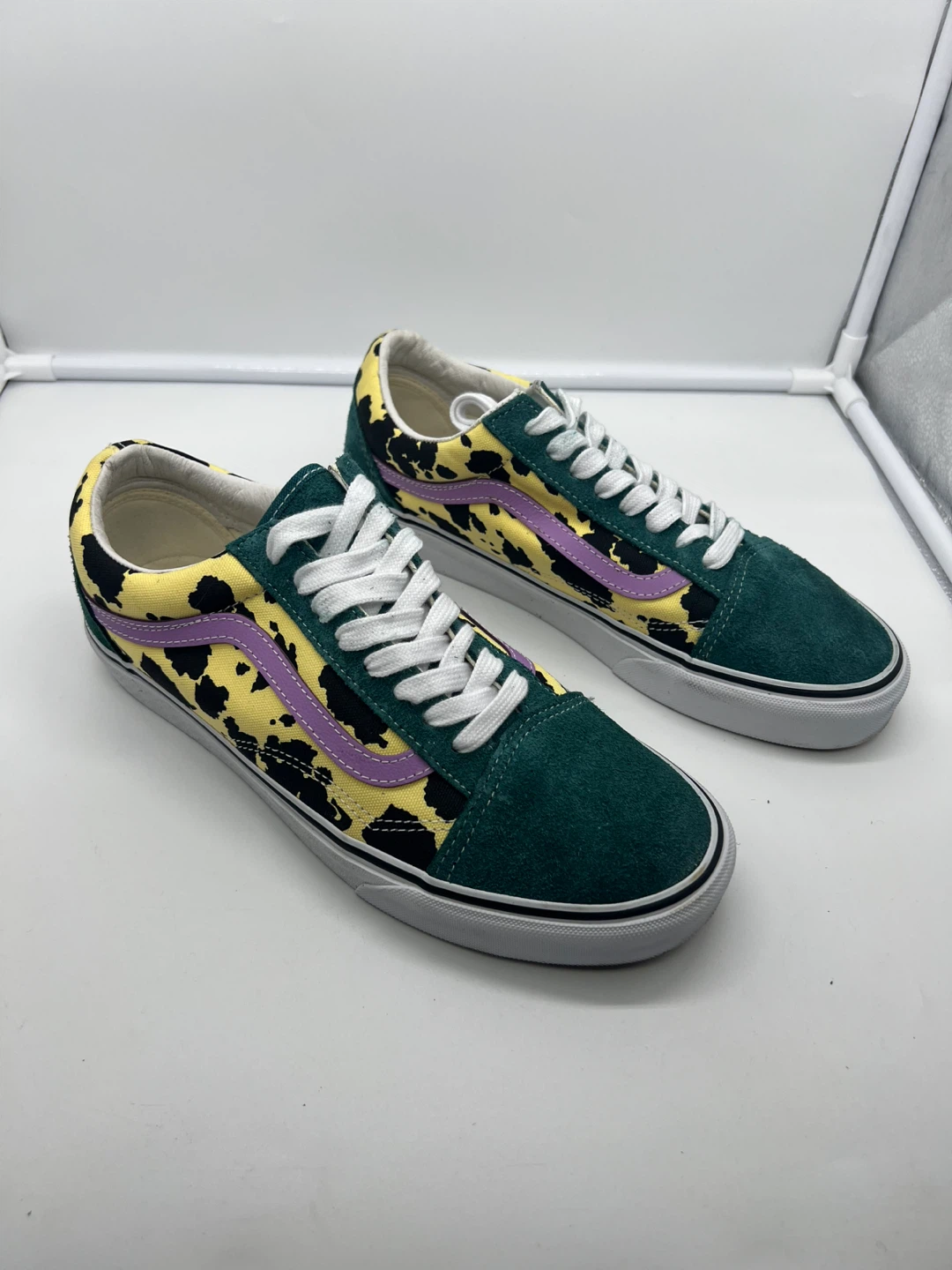VANS X AWAKE NY Old Skool Animal Spot Suede Camo Sneakers 9 Men - photo 2