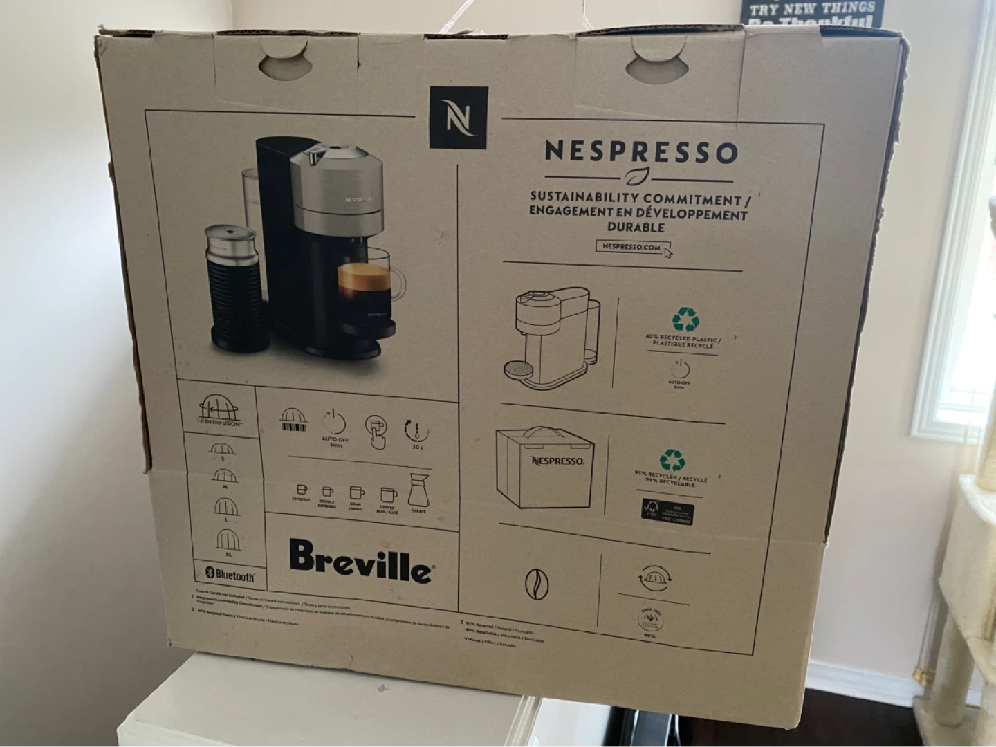BNIB Nespresso Next Breville with Milk frother - photo 2