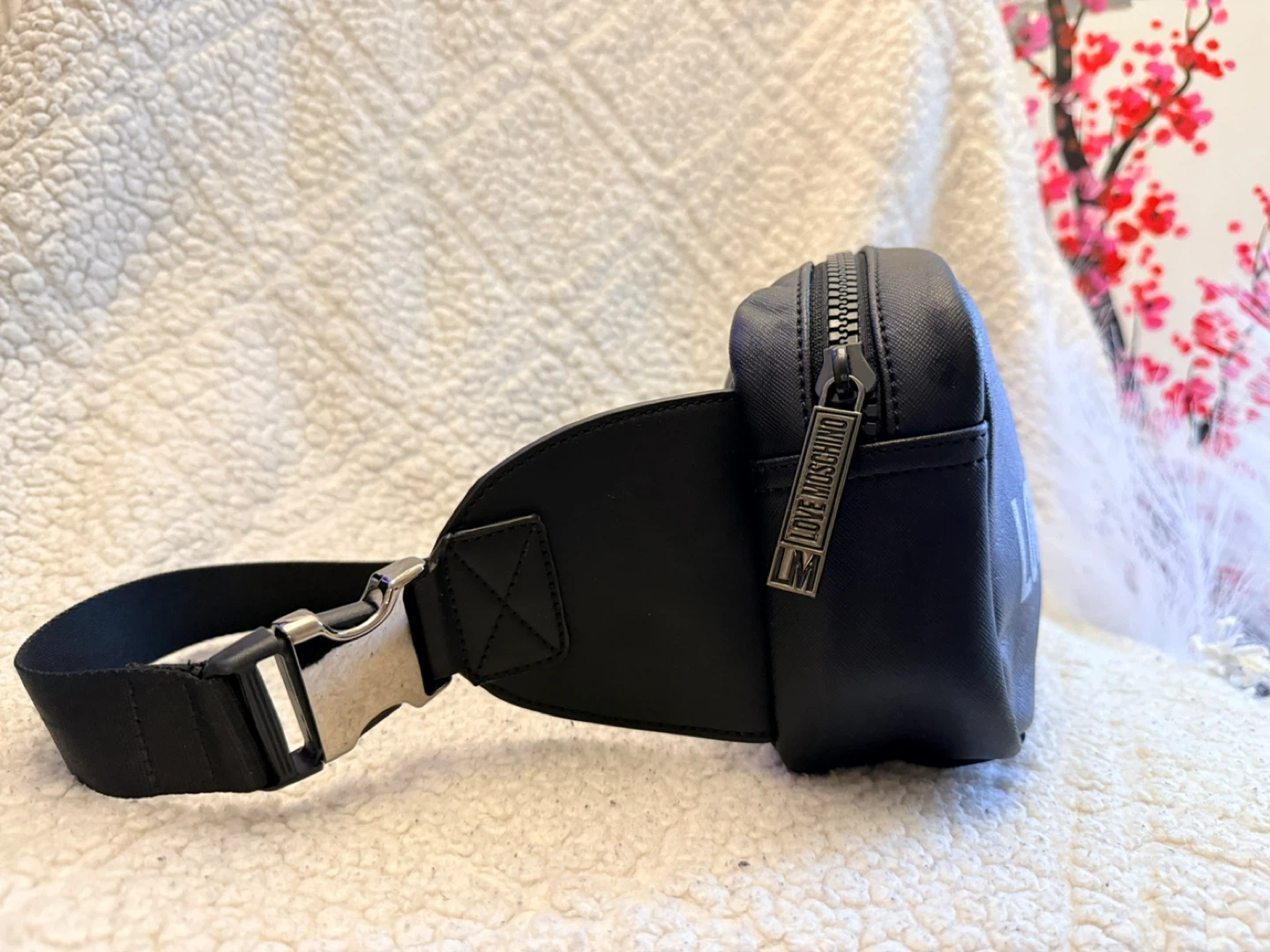 Love Moschino Black Fanny Pack Waist Bag - photo 2