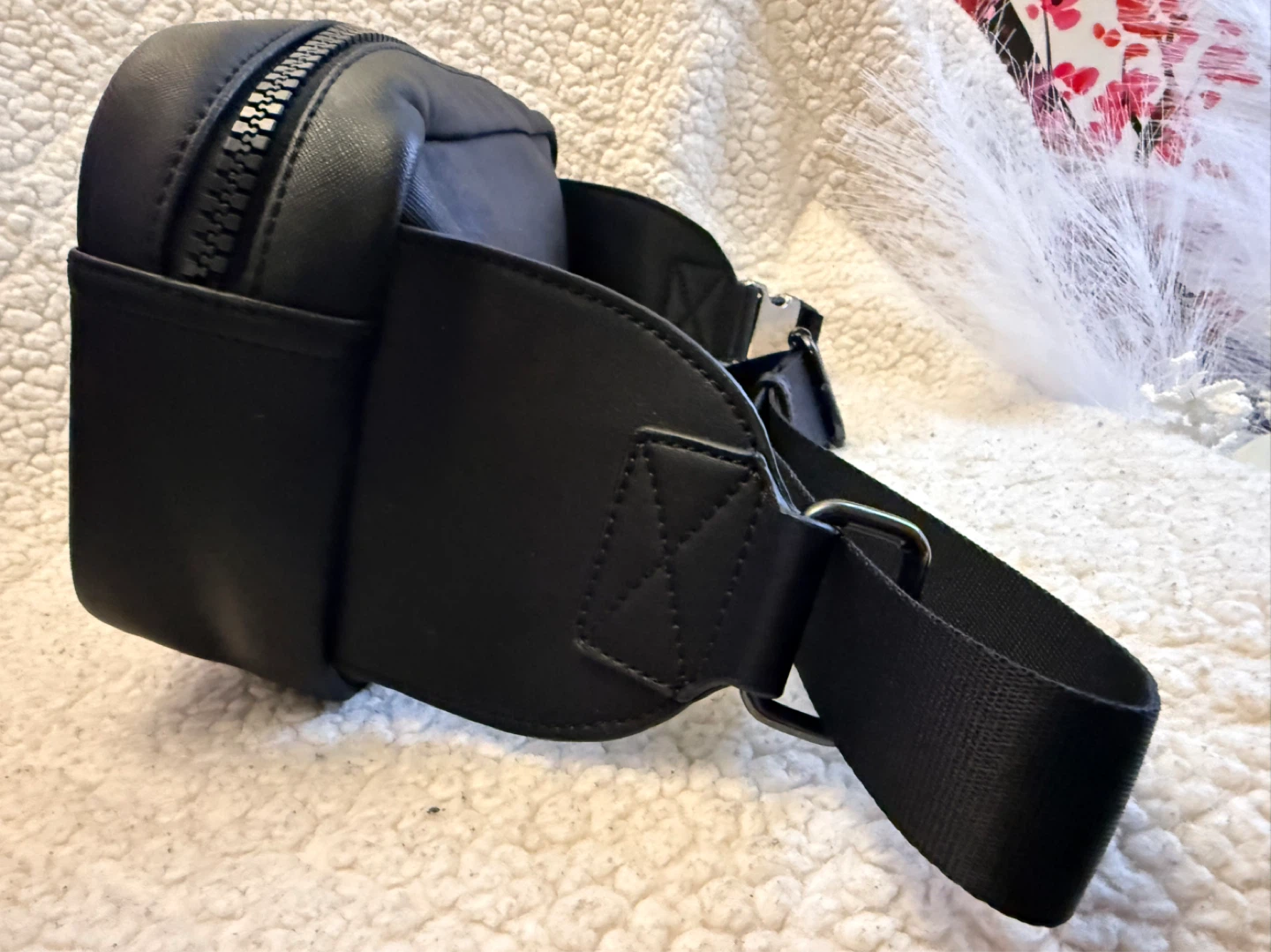 Love Moschino Black Fanny Pack Waist Bag - photo 3