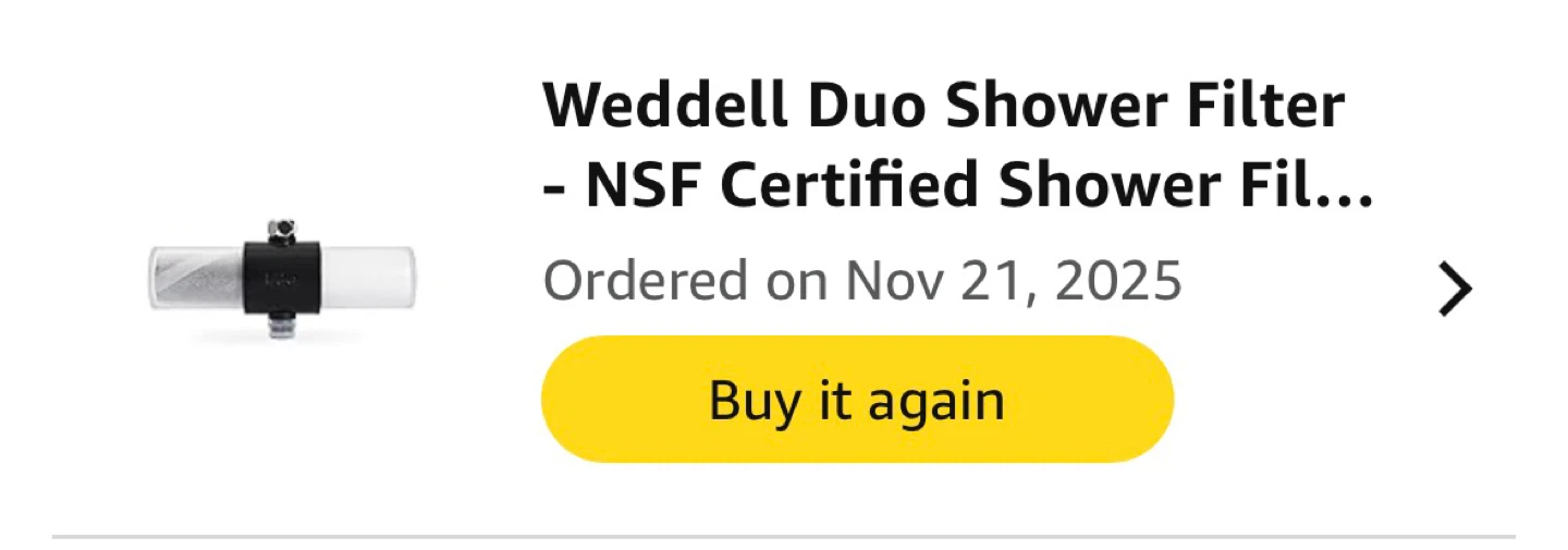 For Sale: [Weddell Duo Shower Filter - Black] - photo 3