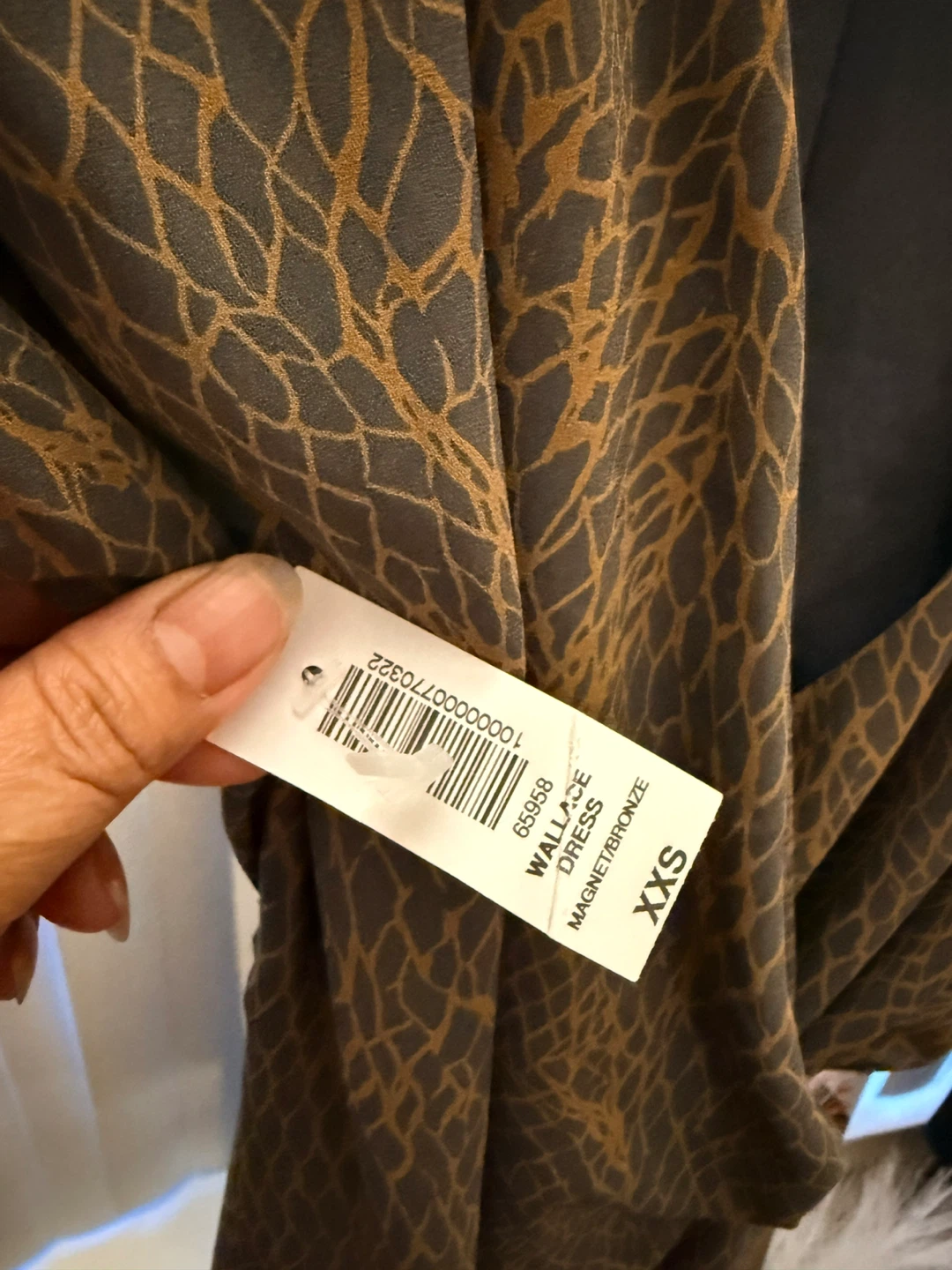 Aritzia Wallace Dress Magnet/Bronze XXS - photo 3