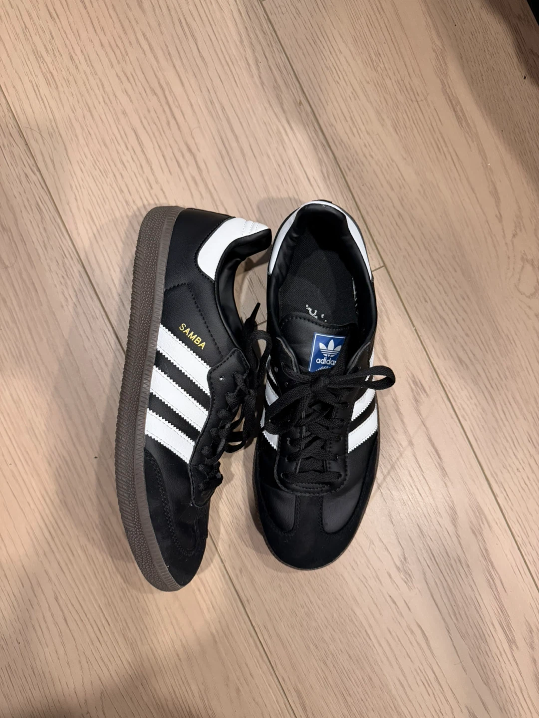 Adidas Samba Black Shoes Size 9.5 - photo 2