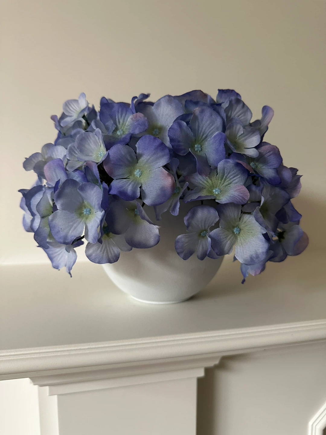 Artificial Hydrangea Arrangement - Blue