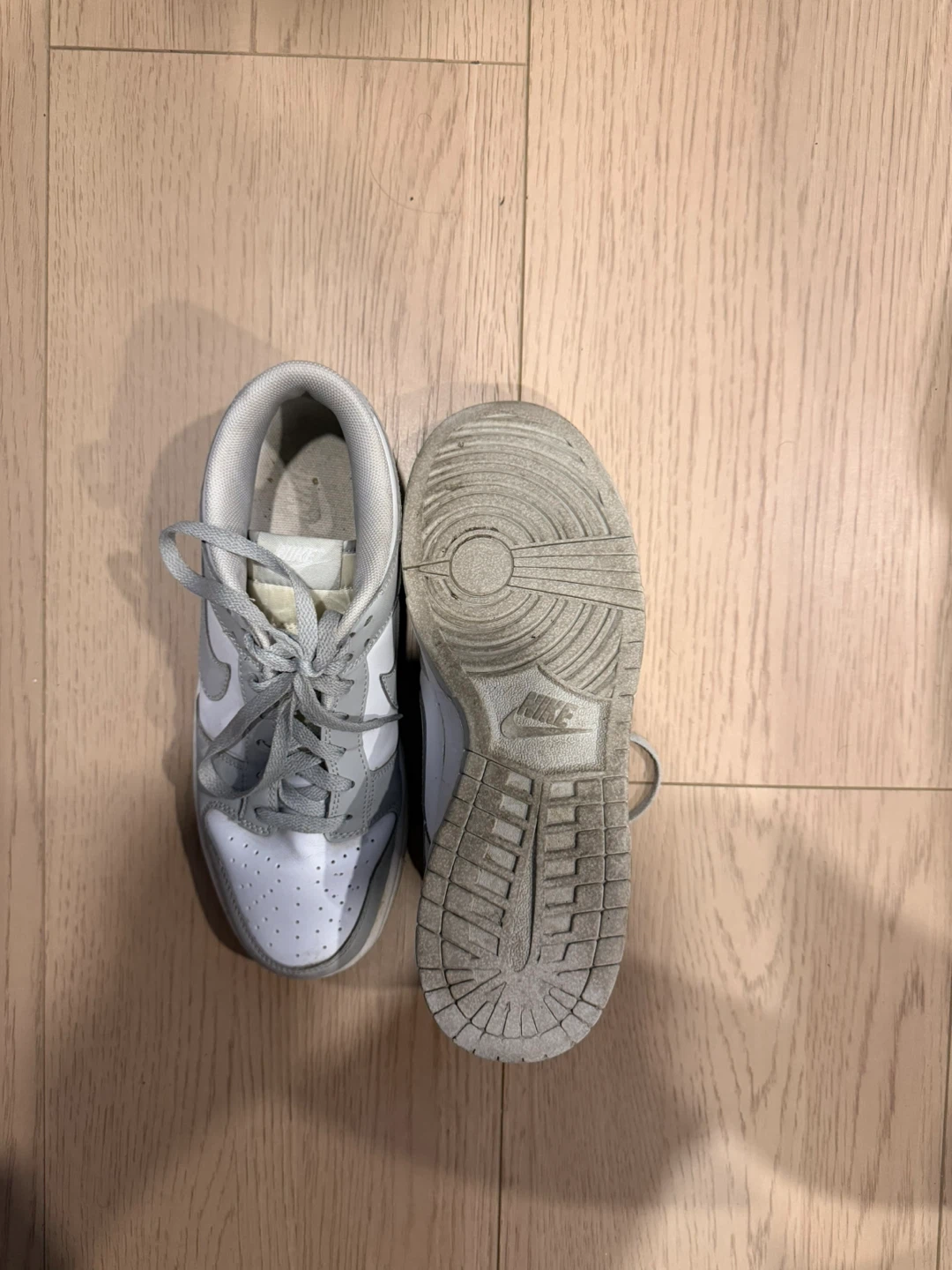 “Nike” Dunk Low Grey White Sneakers - photo 4