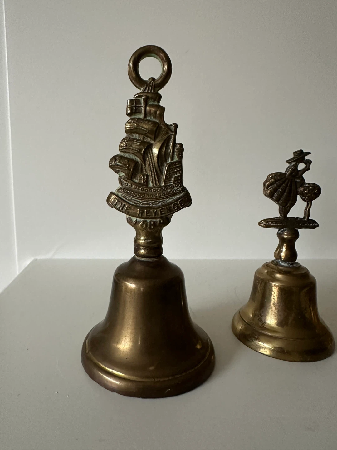 Set of 3 Brass Decorative Bells - photo 3