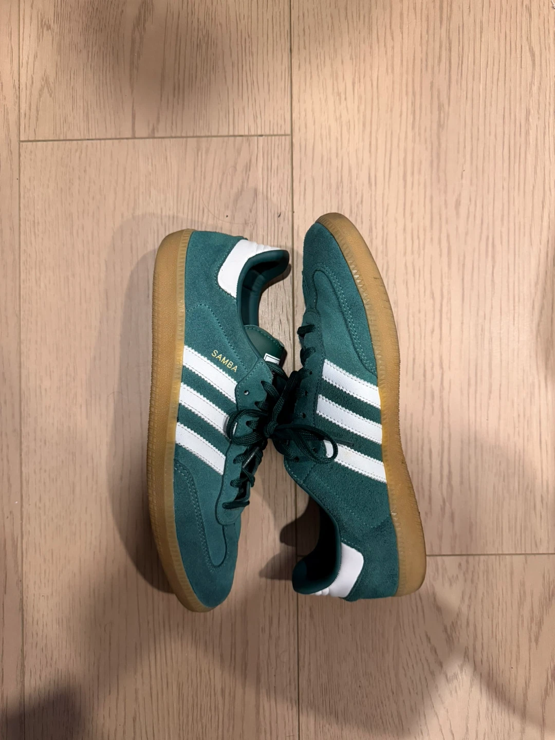 “Adidas” Samba Green Suede Sneakers - photo 3