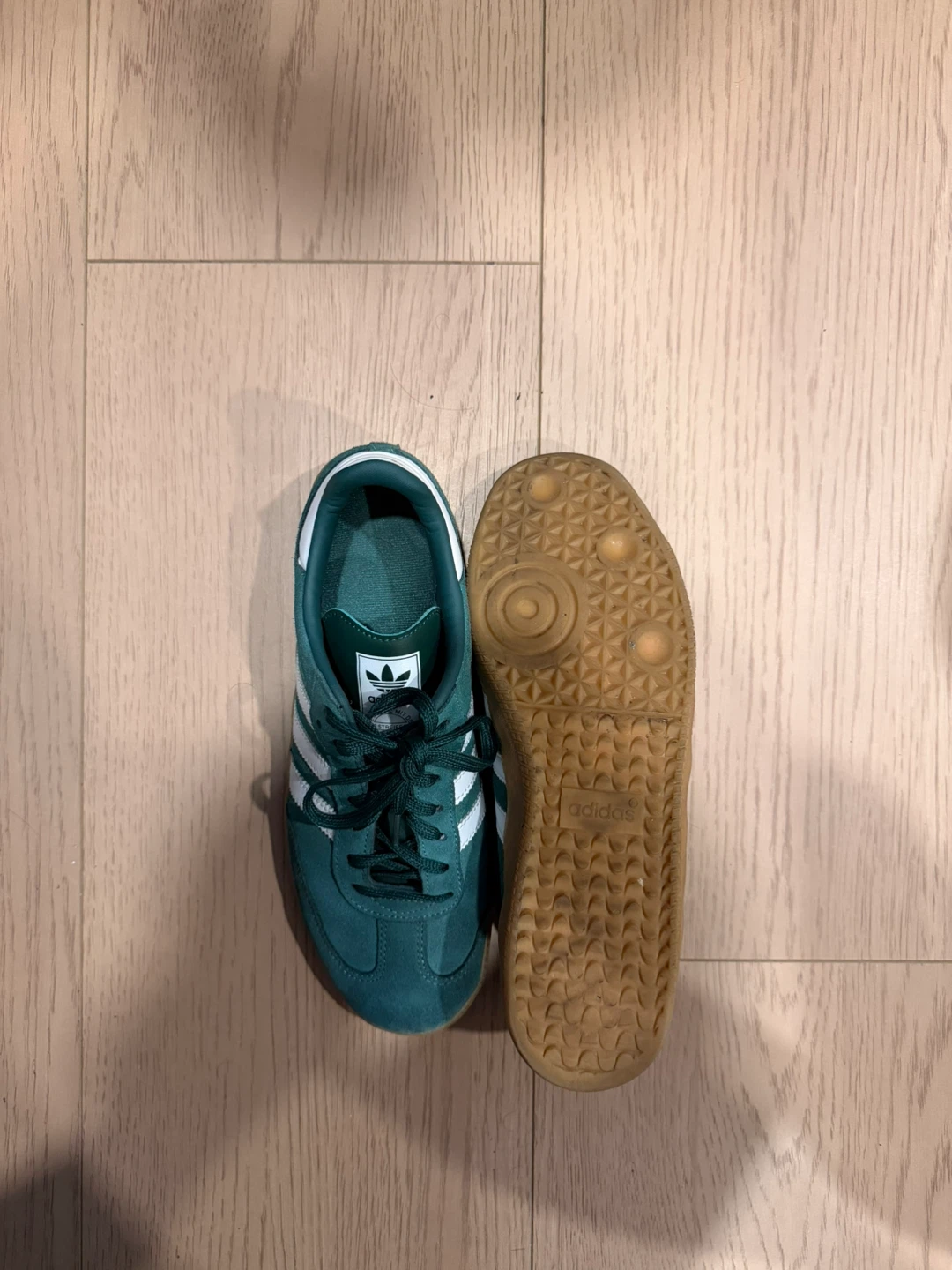 “Adidas” Samba Green Suede Sneakers - photo 4