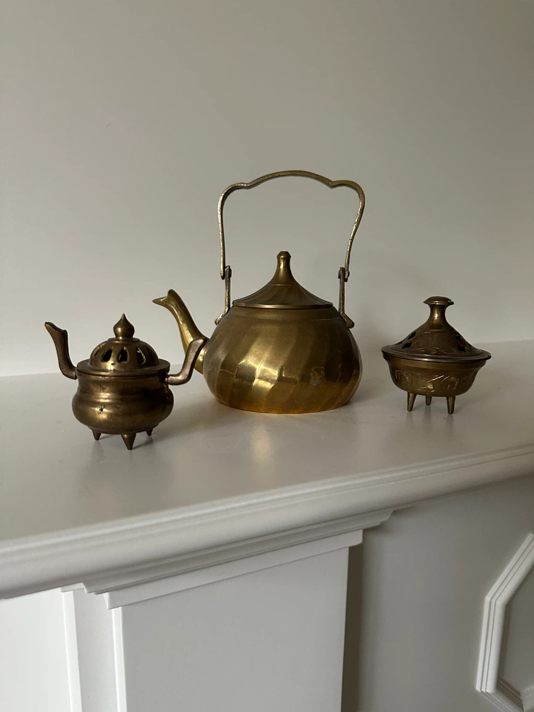 Brass Teapot and Incense Burners - photo 3