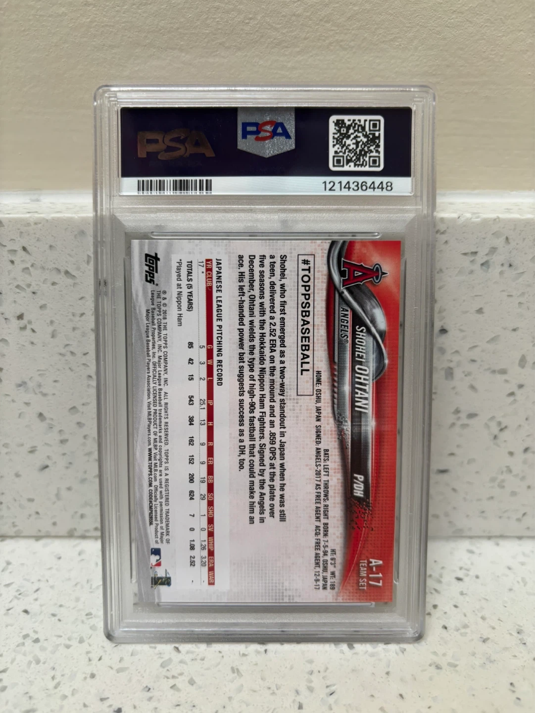 2018 Topps Team Set Shohei Ohtani Los Angeles Angels RC - photo 2