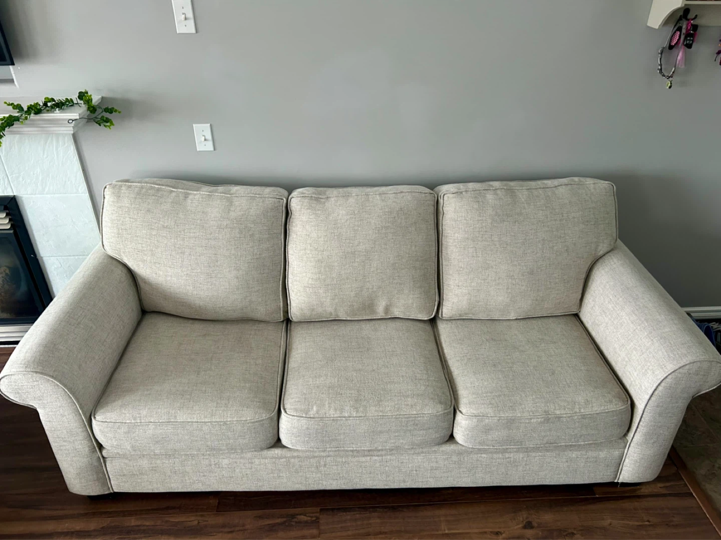 Light Beige Sofa - photo 2