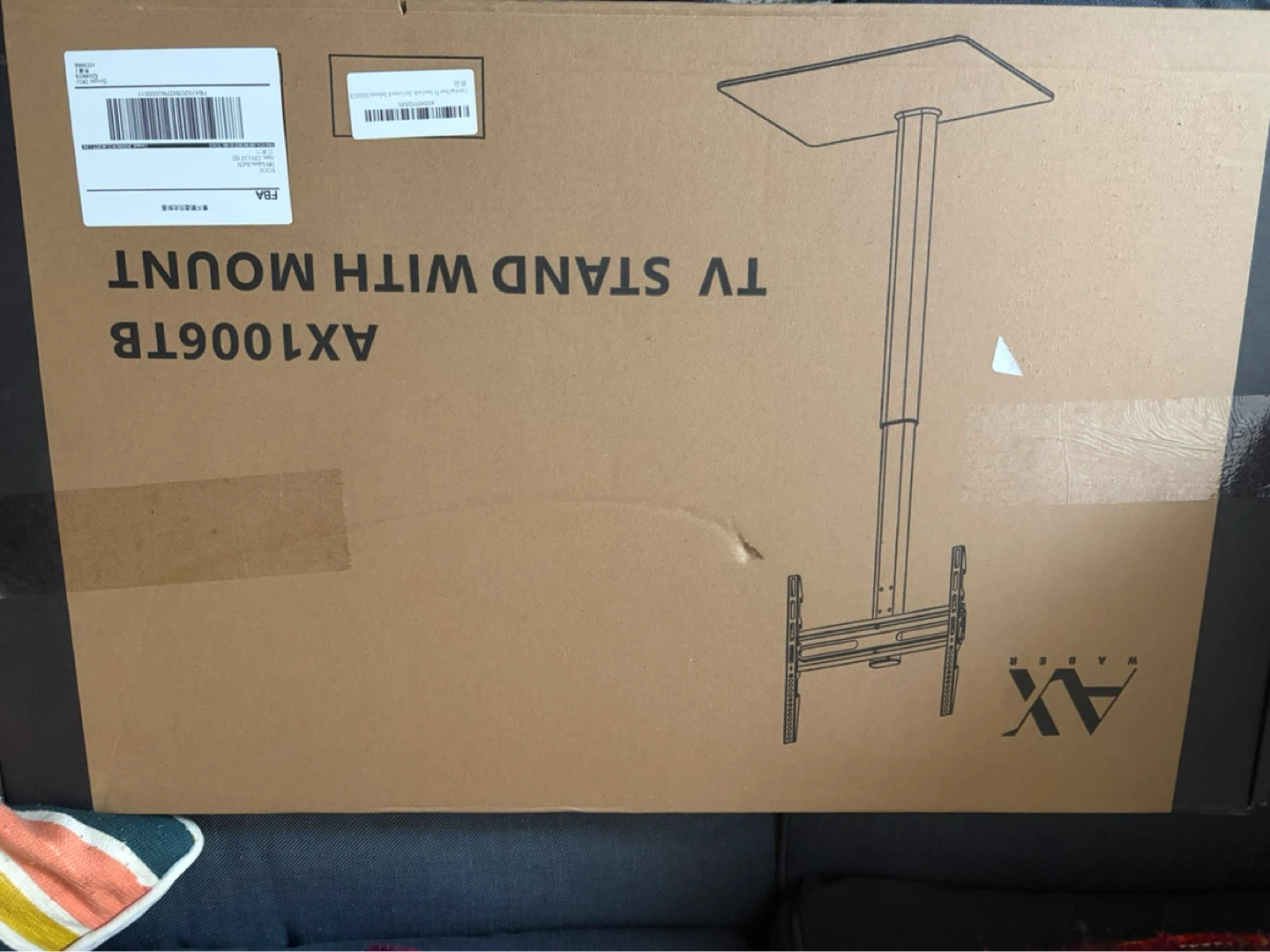 AX1006TB TV Stand with Mount