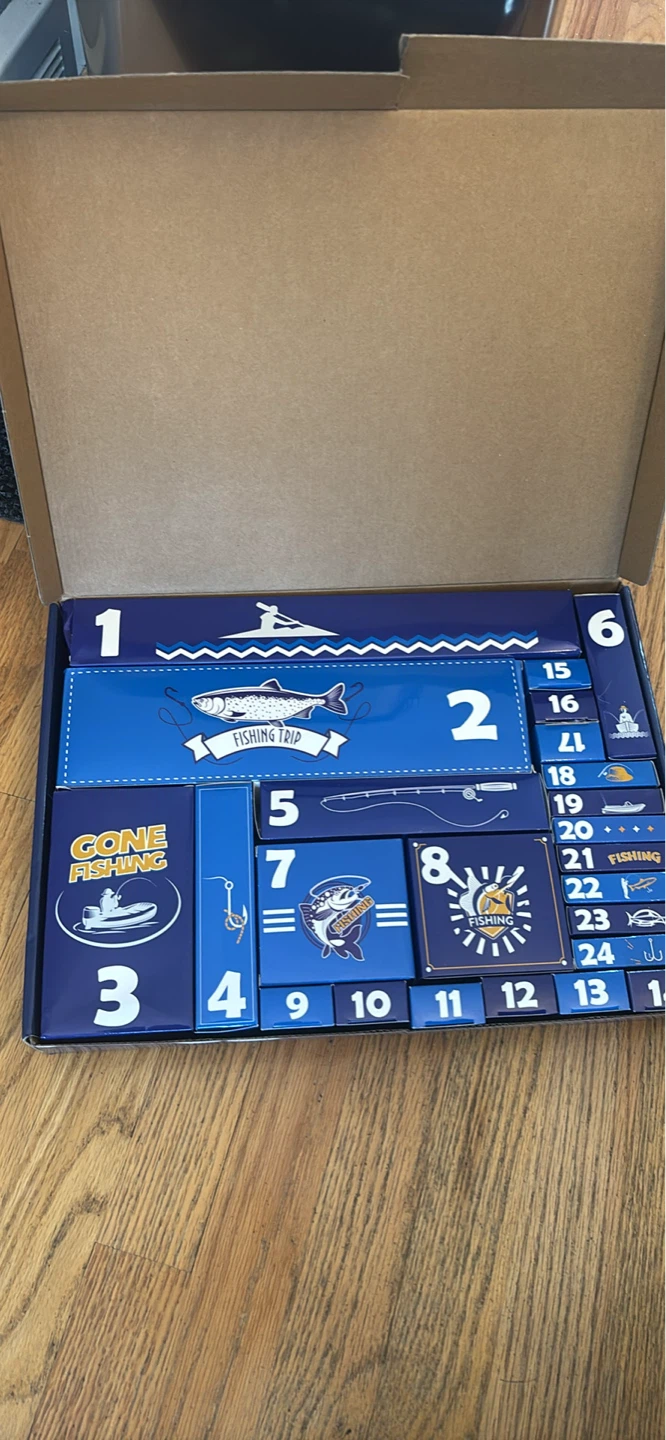 Fishing Advent Calendar Kit
