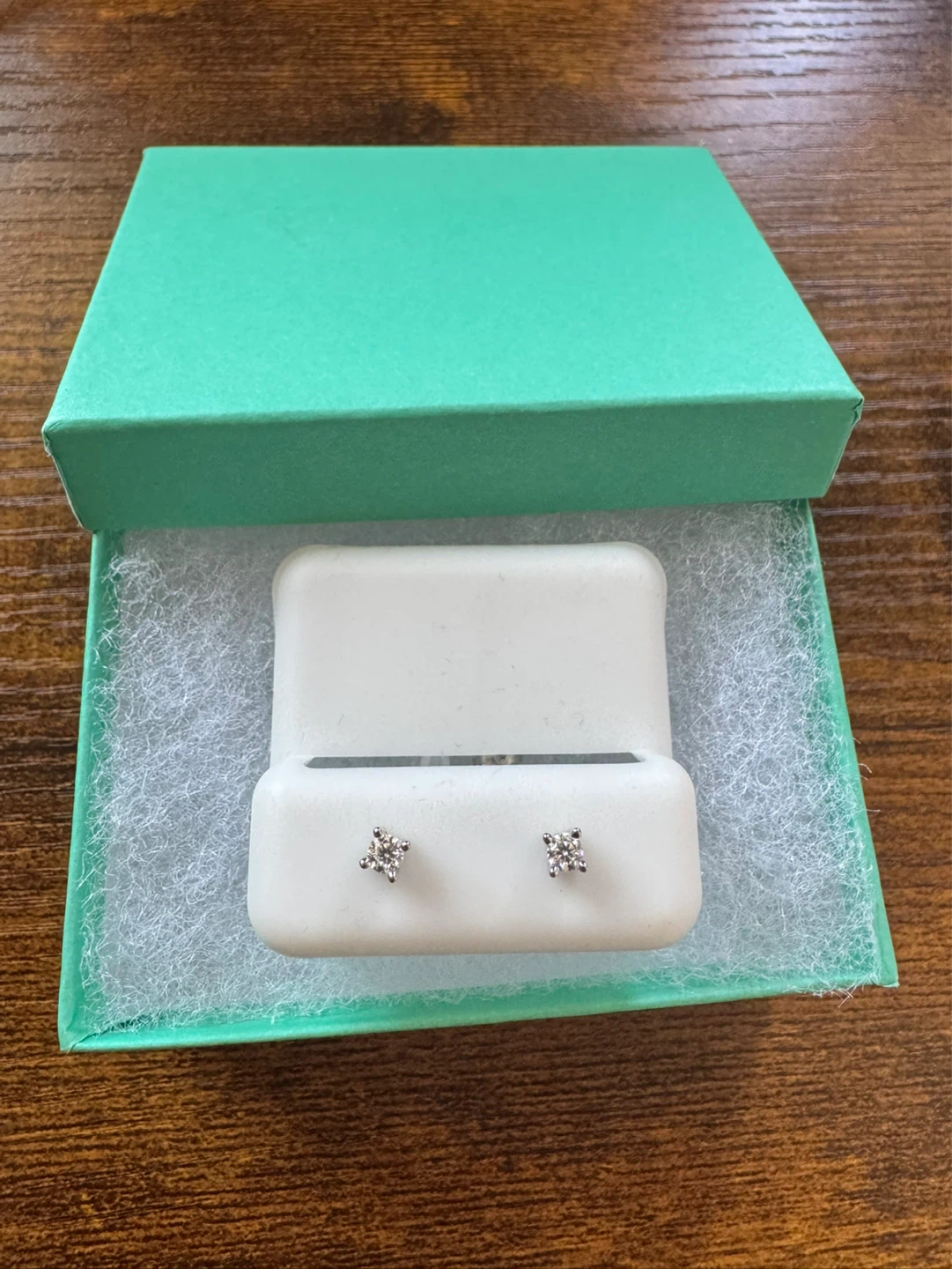925 Moissanite silver Stud Earrings - photo 3
