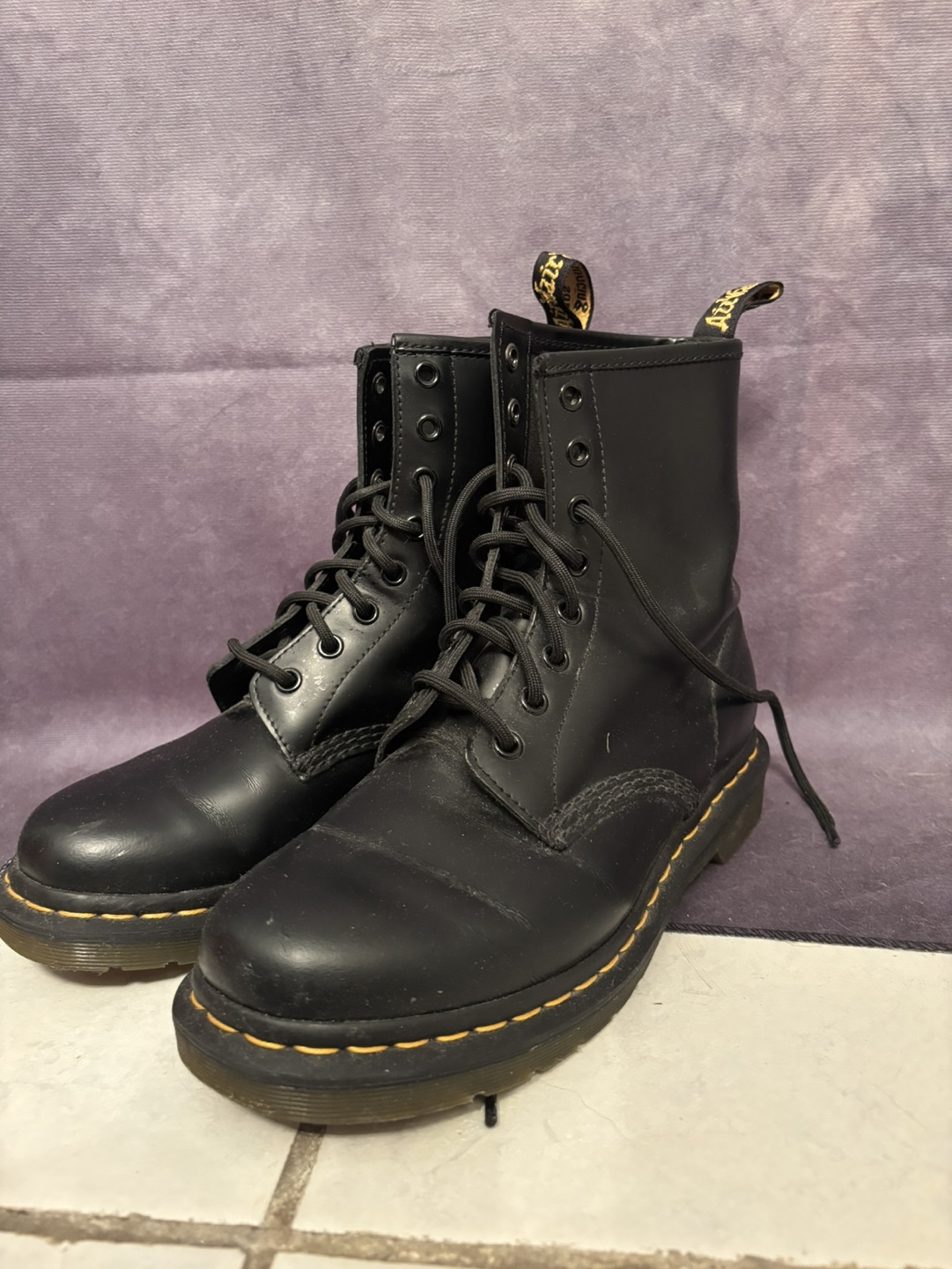 Dr. Martens 1460 Black Leather Boots
