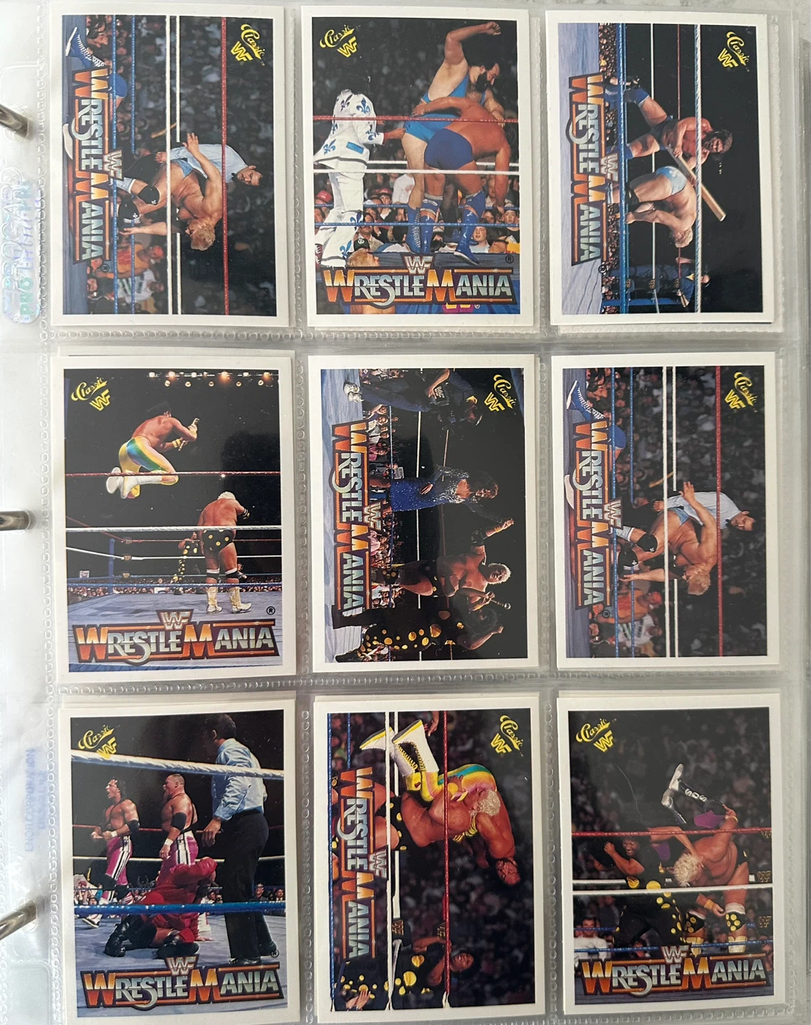 1990 Classic WWF Wrestlemania Mint Cards (Complete Your Set!!) - photo 2