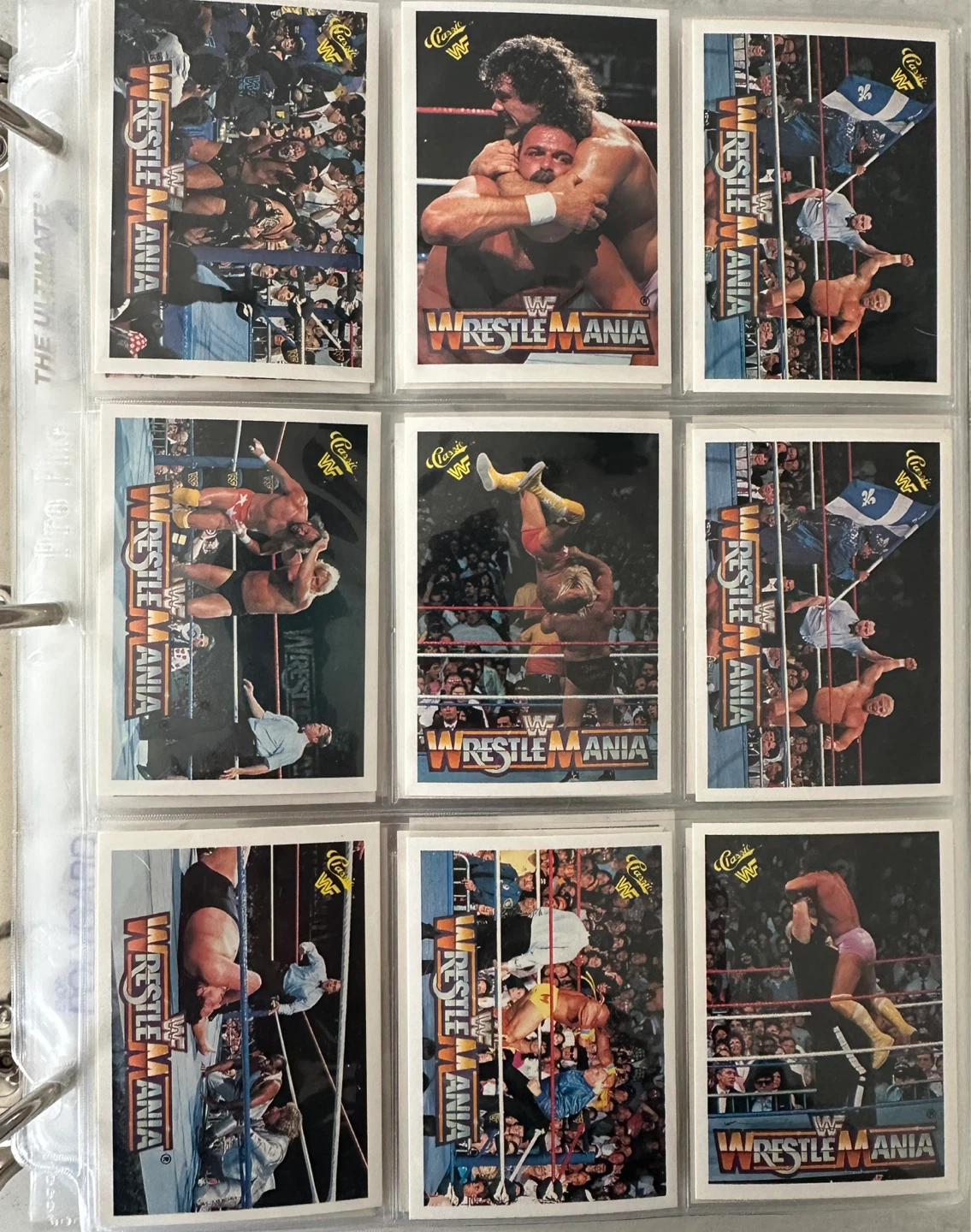 1990 Classic WWF Wrestlemania Mint Cards (Complete Your Set!!) - photo 5