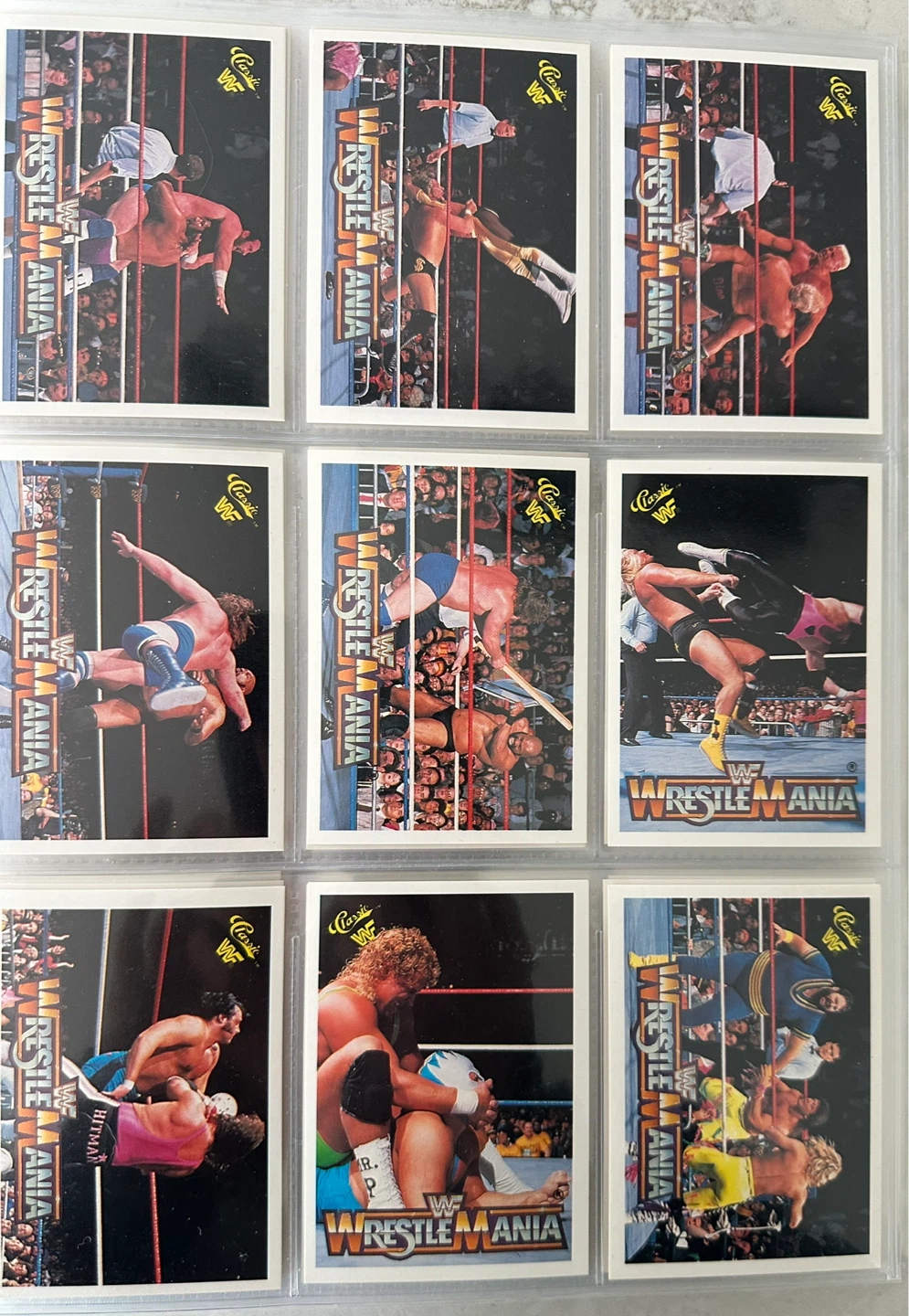 1990 Classic WWF Wrestlemania Mint Cards (Complete Your Set!!) - photo 3