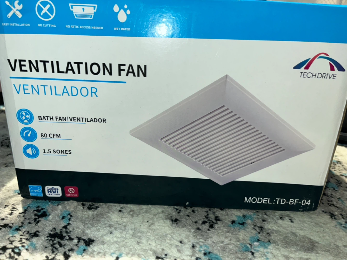 TechDrive Ventilation Fan TD-BF-04 - photo 2