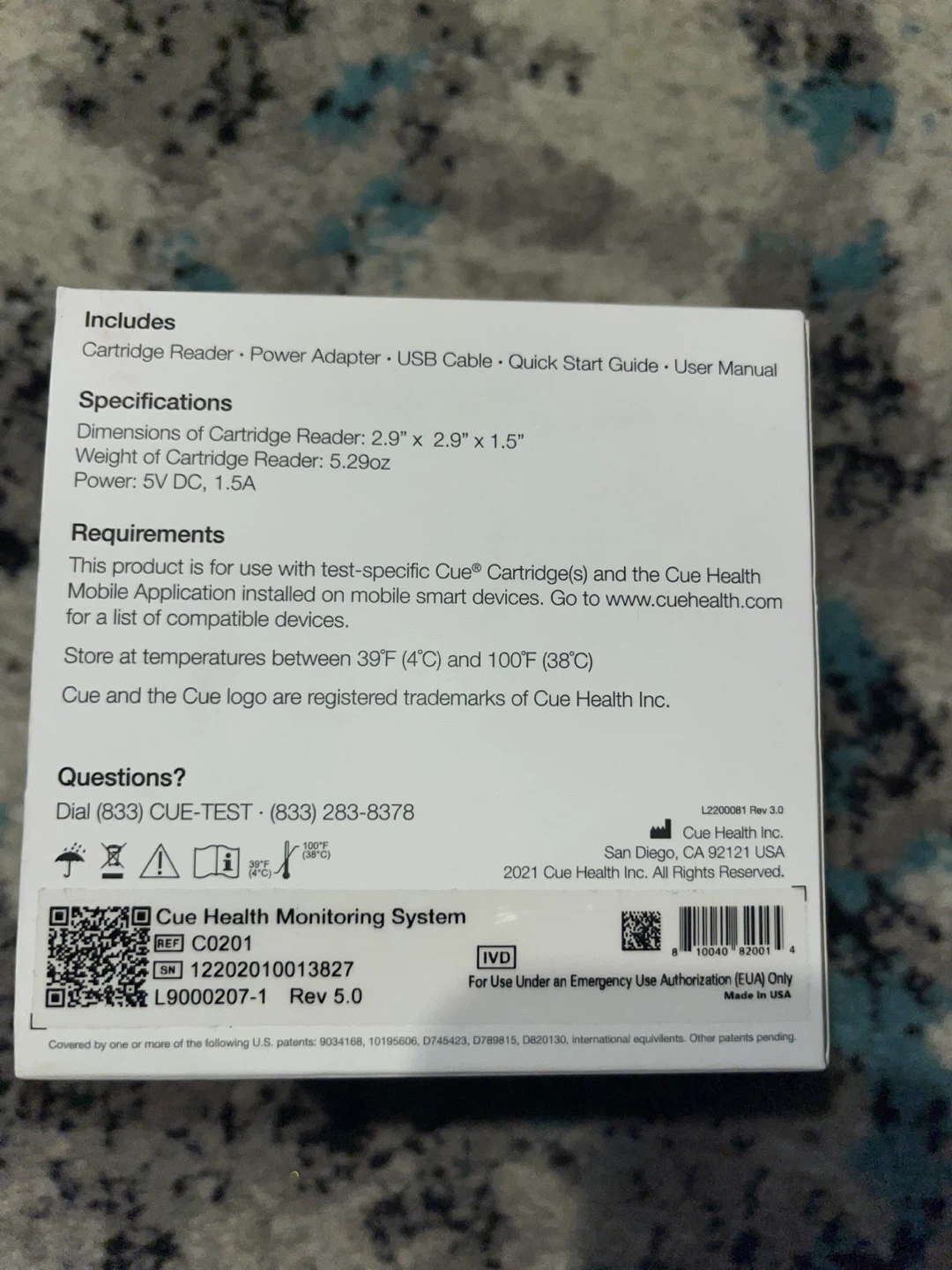 Cue Health Monitoring System - photo 4