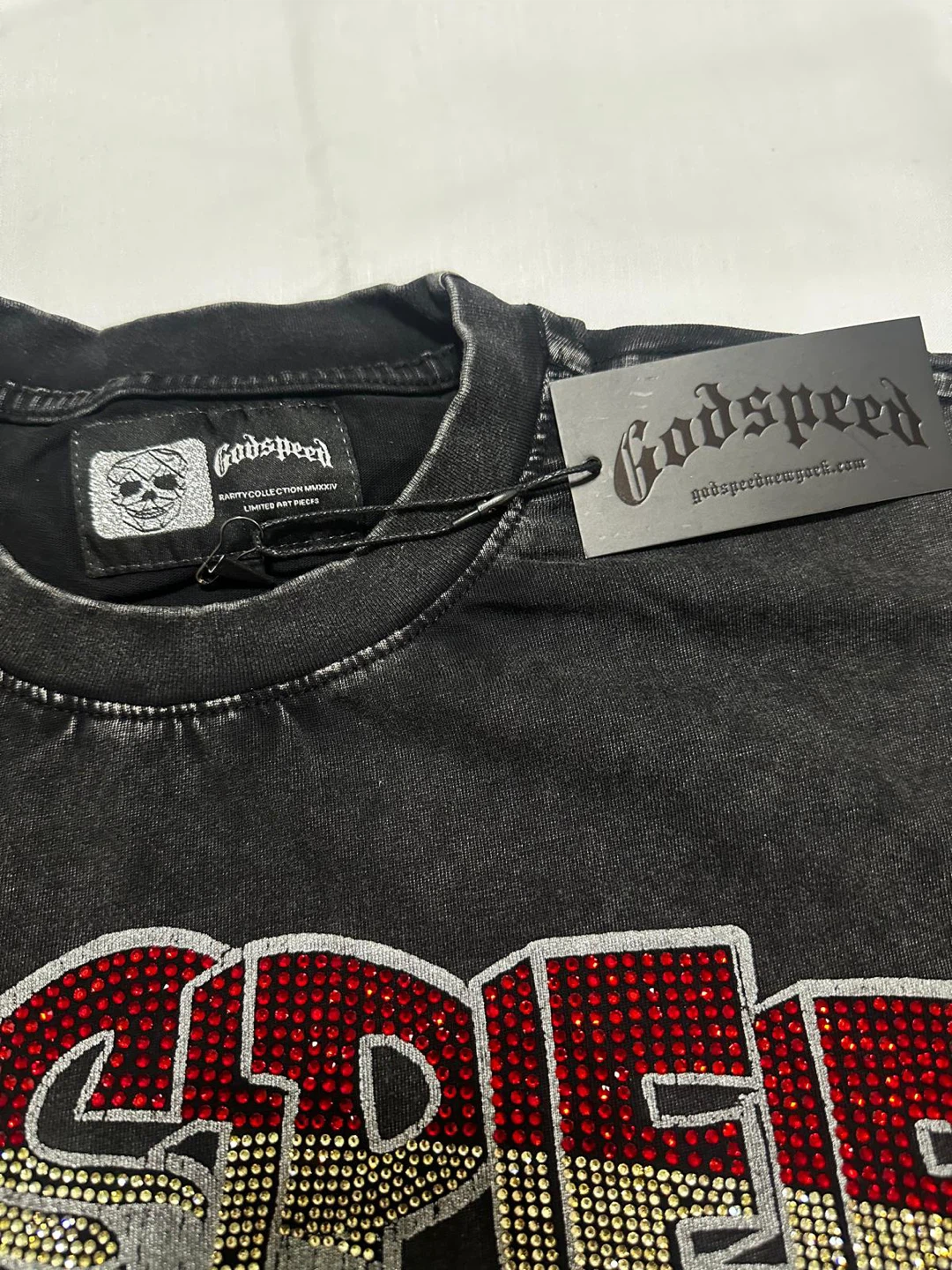 Godspeed T-Shirt with Dog Graphic - photo 4
