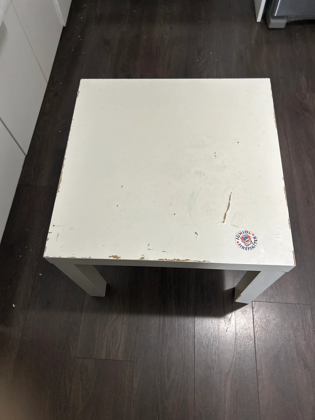 White Side Table
