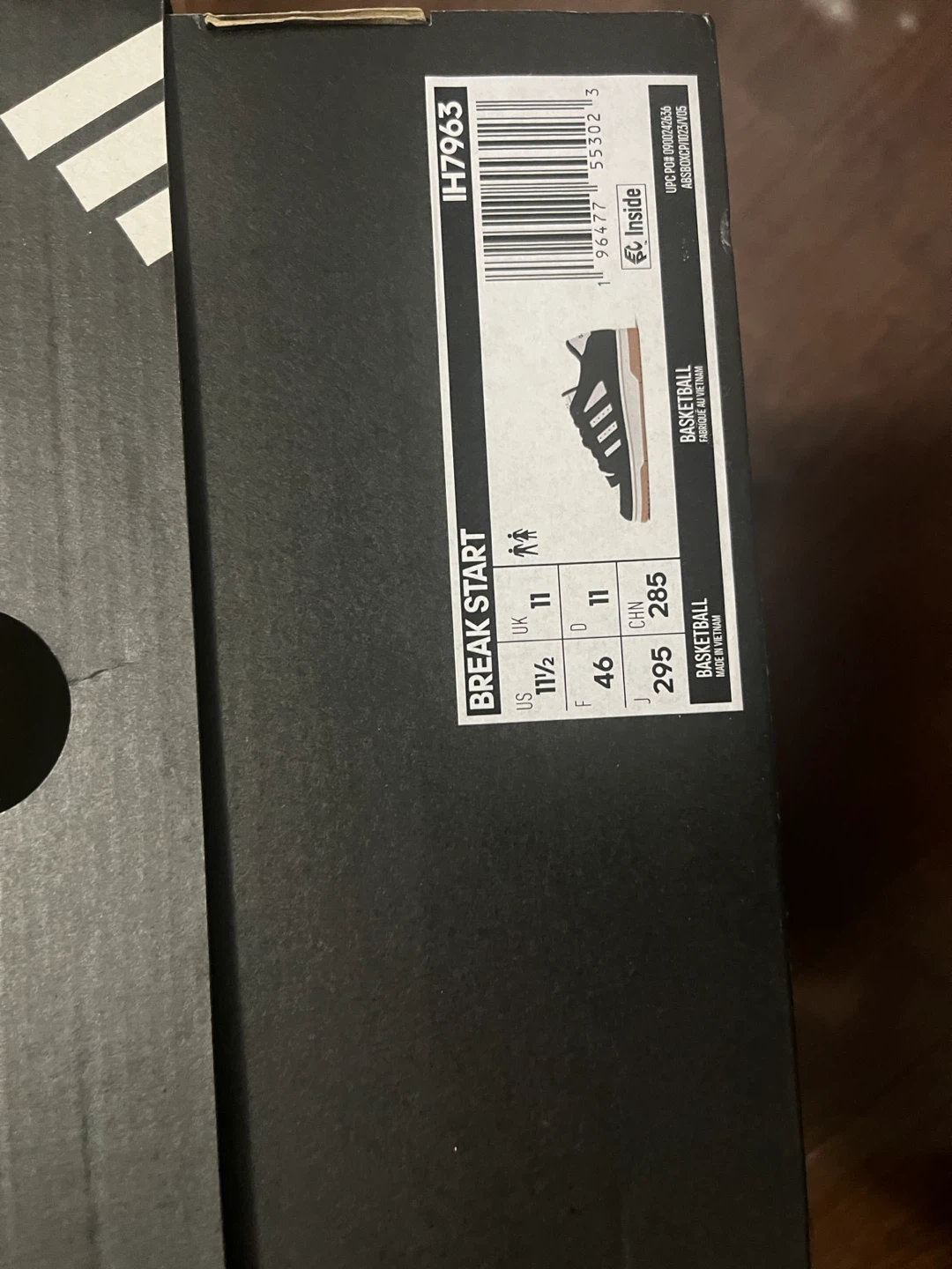 Adidas Break Start(Unisex) Size 11