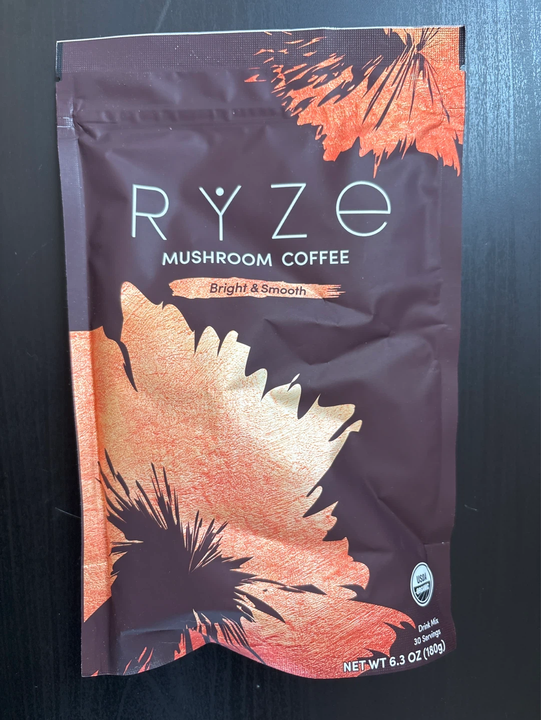Ryze Mushroom Coffee Drink Mix - Bright & Smooth