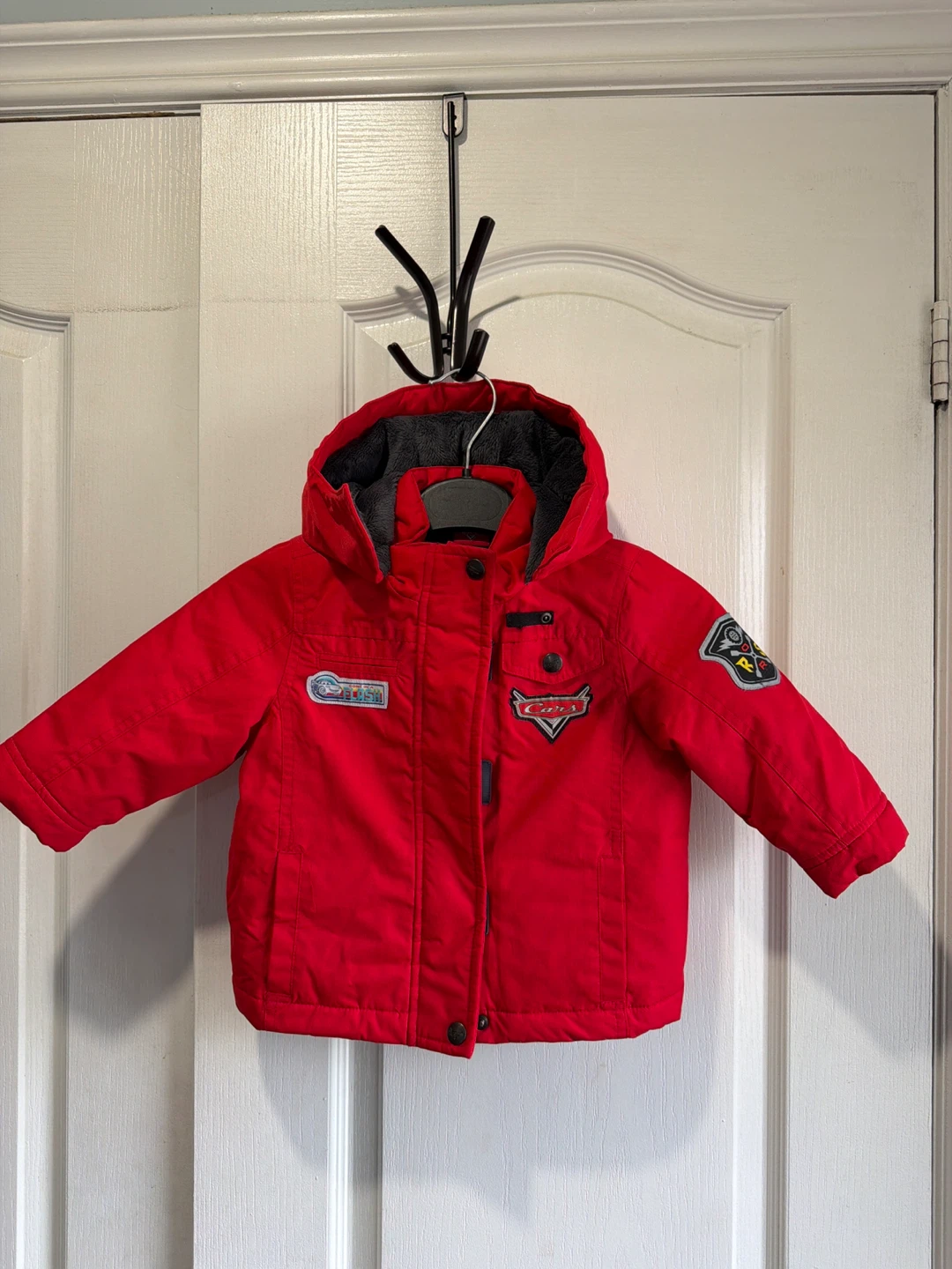 Disney Pixar Cars Red Winter Jacket for Kids