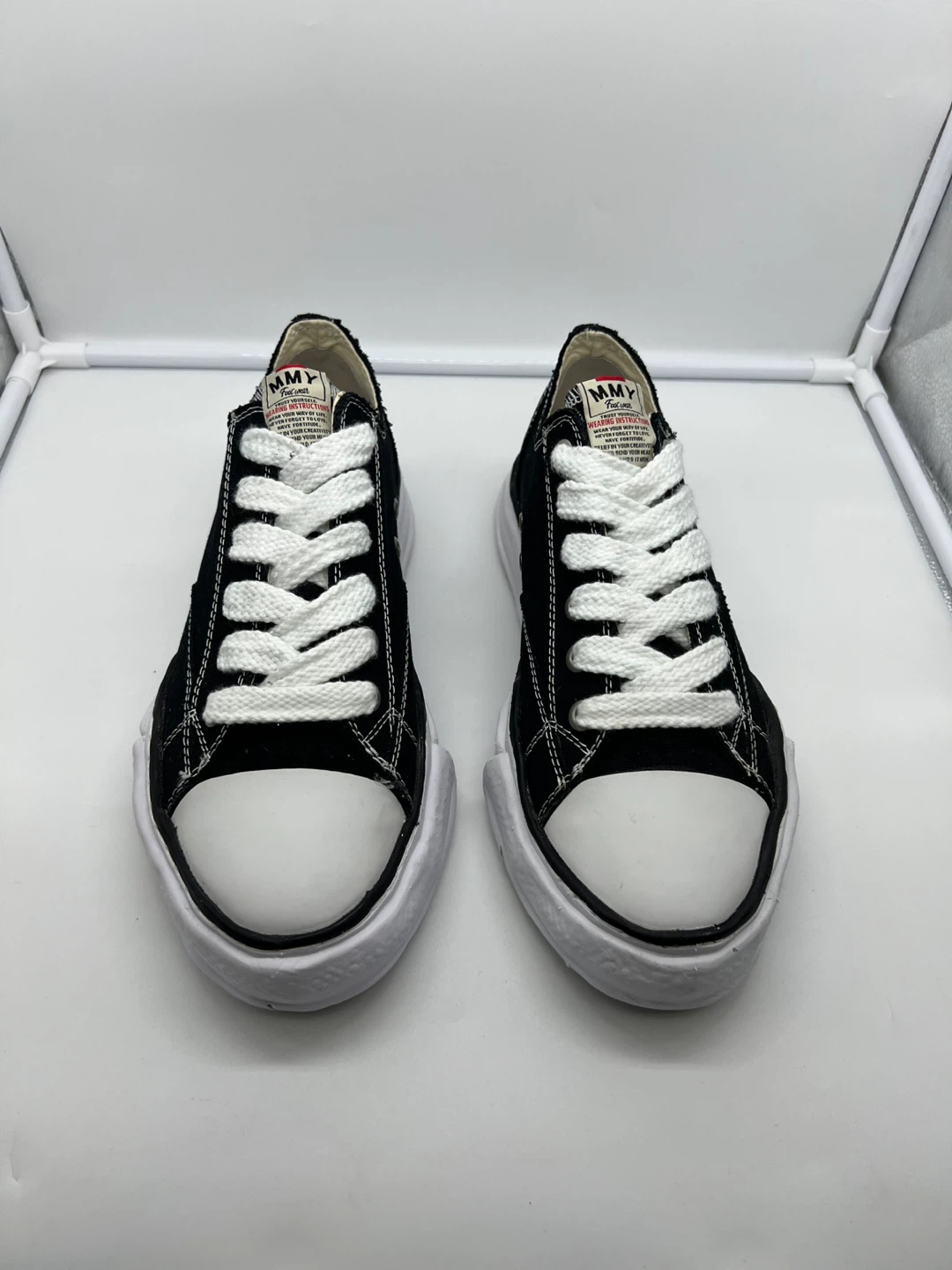 MAISON MIHARA YASUHIRO Peterson OG Black Chunky Sneakers 45 Men - photo 4