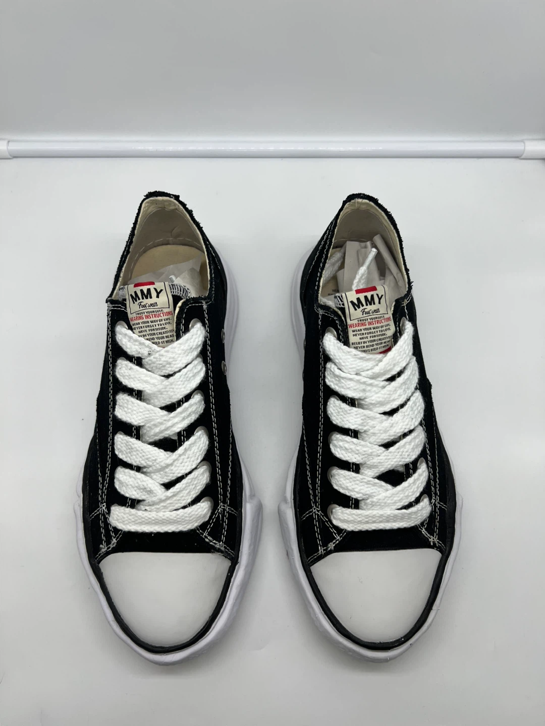 MAISON MIHARA YASUHIRO Peterson OG Black Chunky Sneakers 45 Men - photo 5