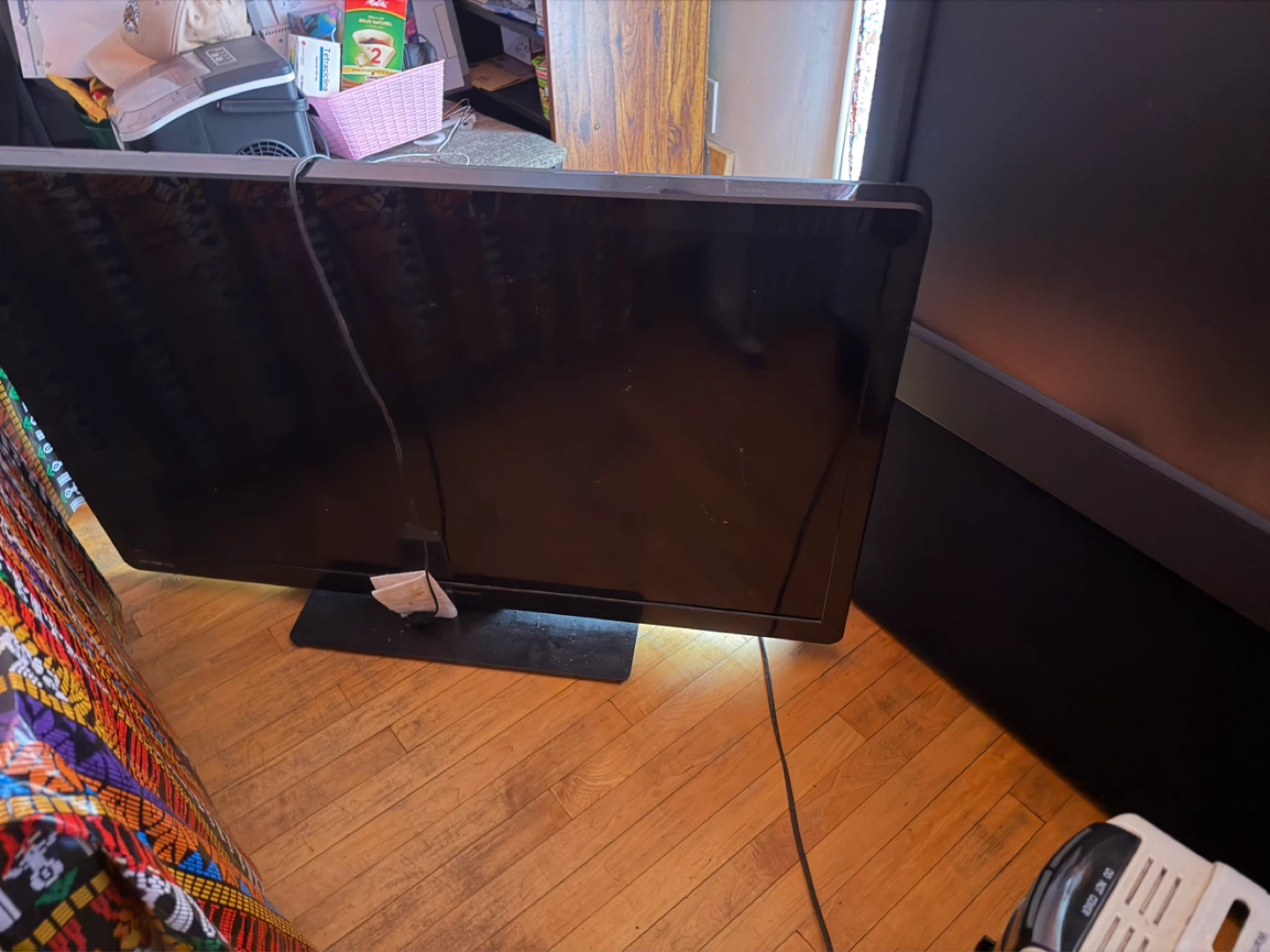 Black Flat Screen TV
