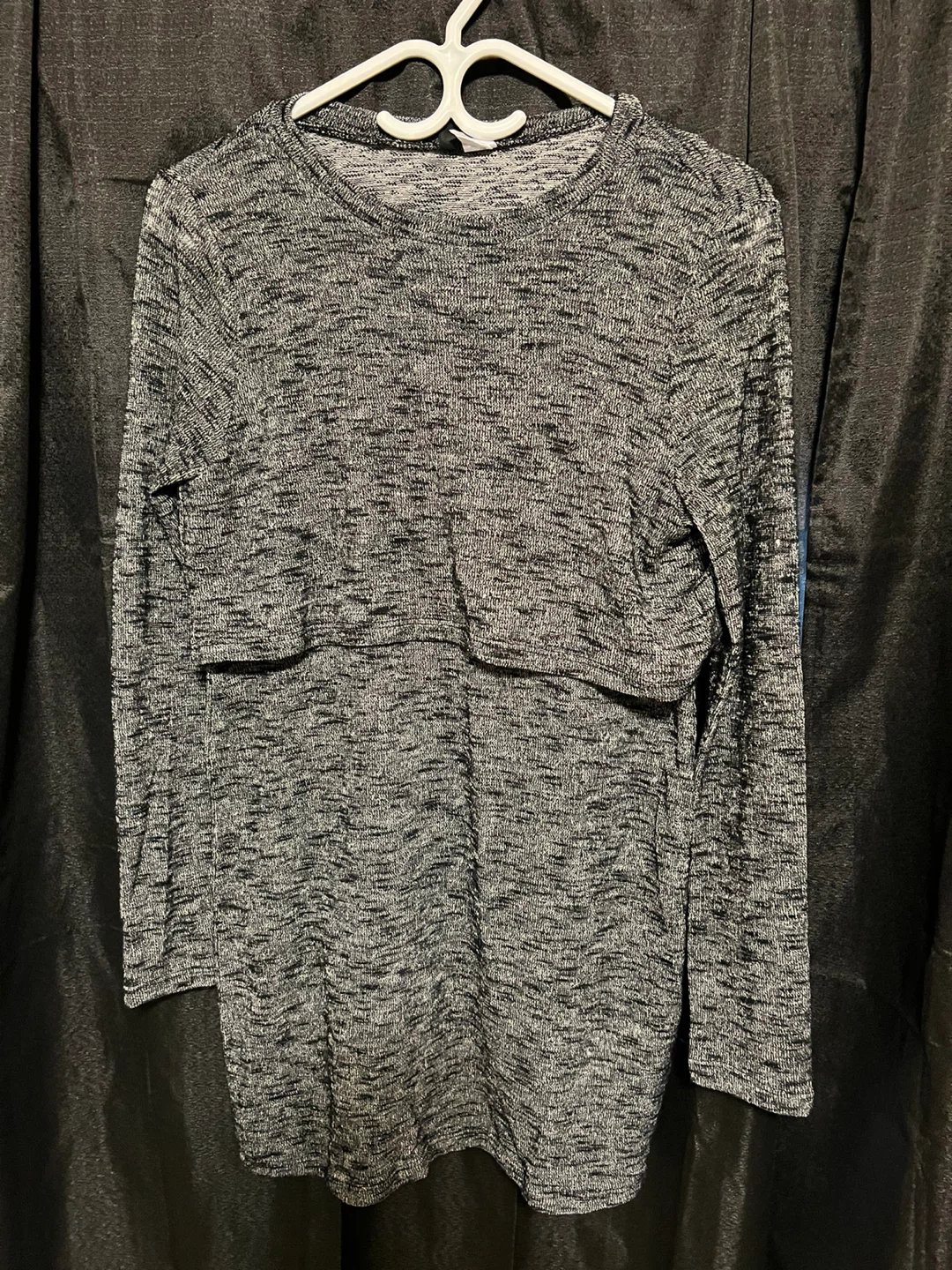 Grey Marled Long Sleeve tunic/dress - photo 2