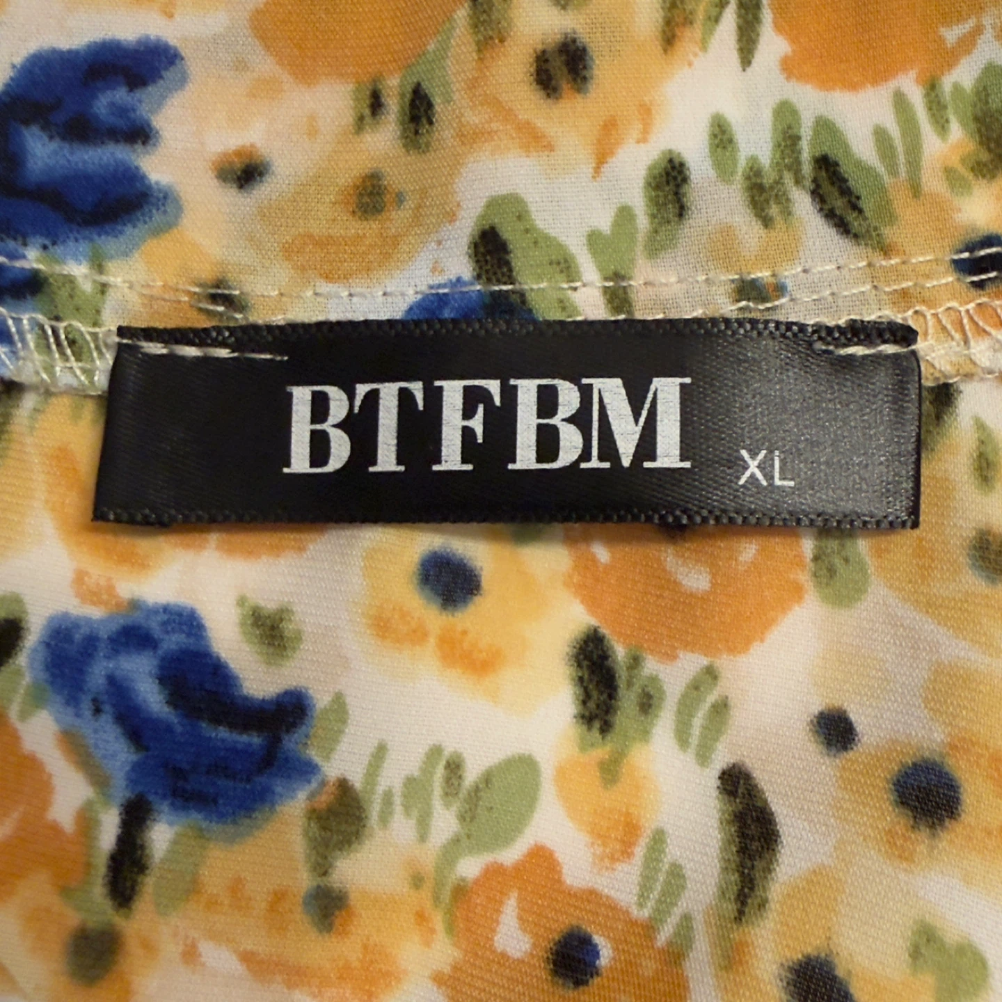 BTFBM Women's Floral Print Blouse - XL - photo 5