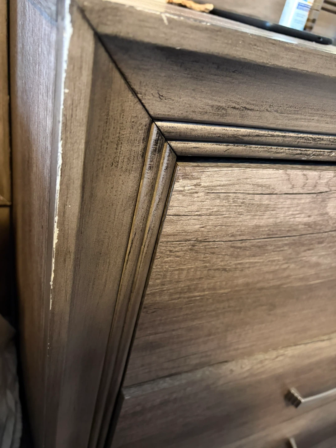 Wooden Dresser with Mirror - photo 5