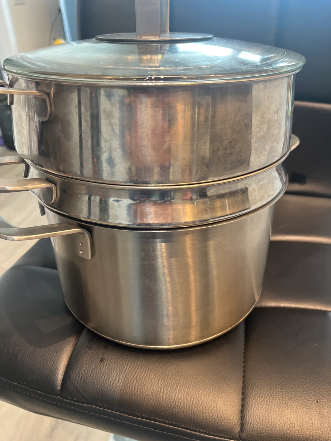 Stainless Steel Steamer Pot with Lid