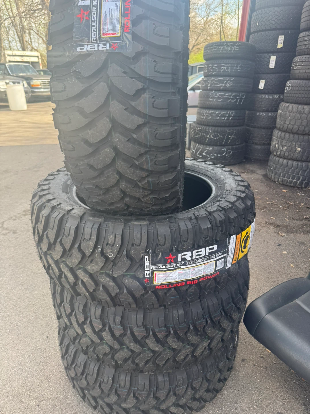 RBP Repulsor M/T Tires - 33x12.50R20LT - photo 2