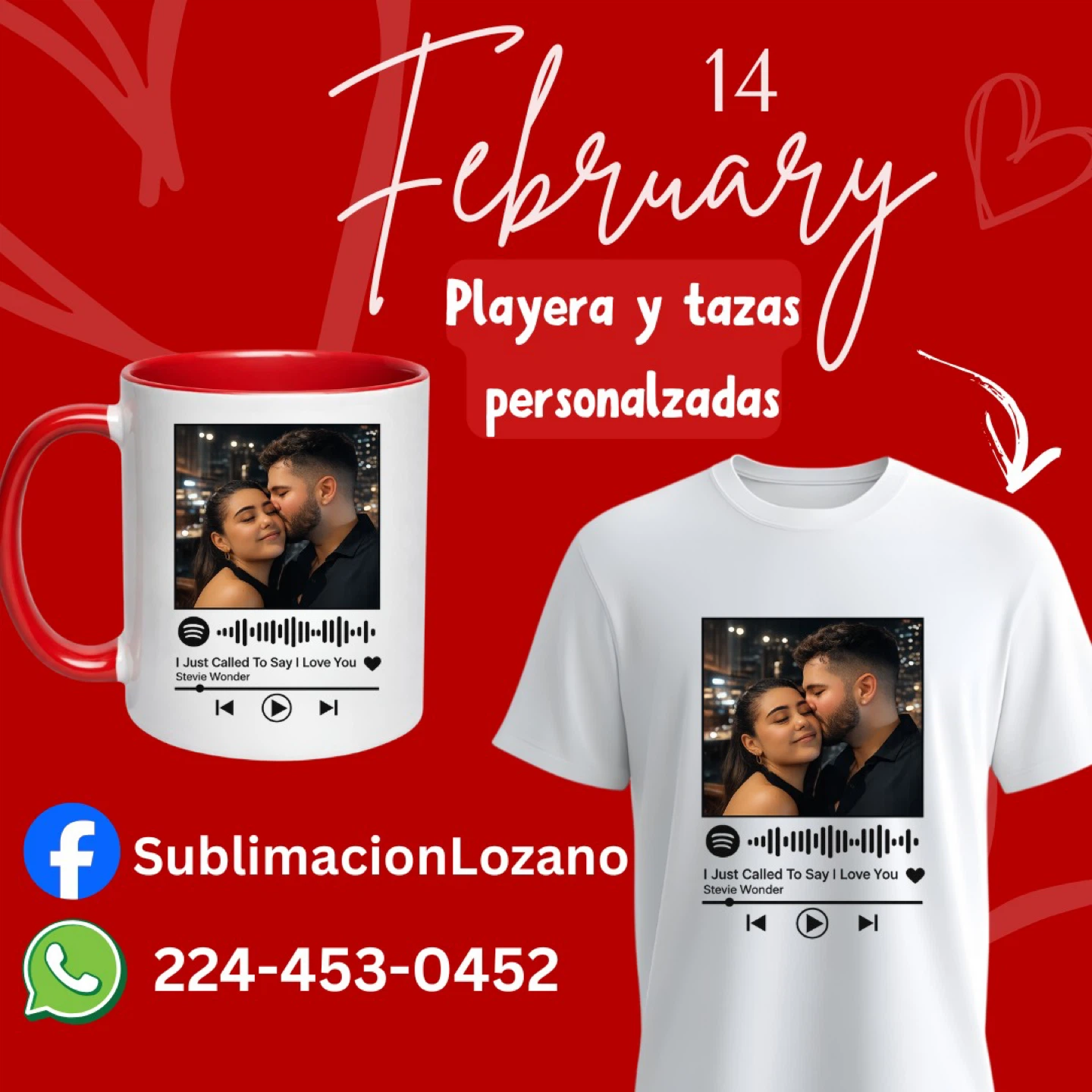 Customized T-shirts/ Playeras personalizadas