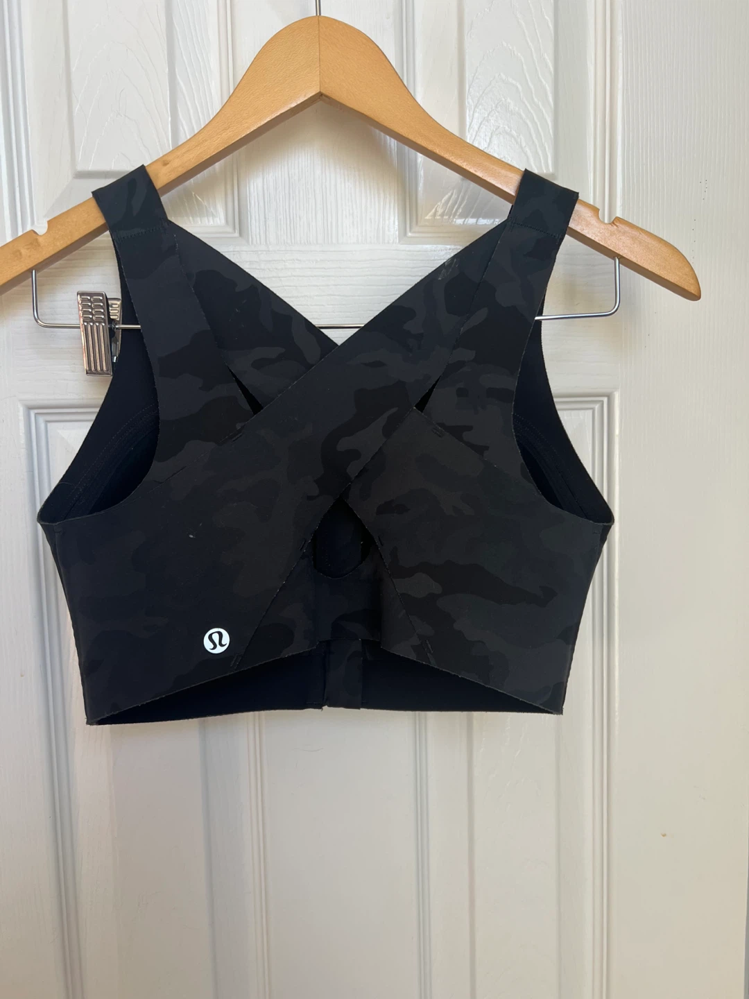 Lululemon Energy Zip-Front Bra 34DD Black Camo - photo 2