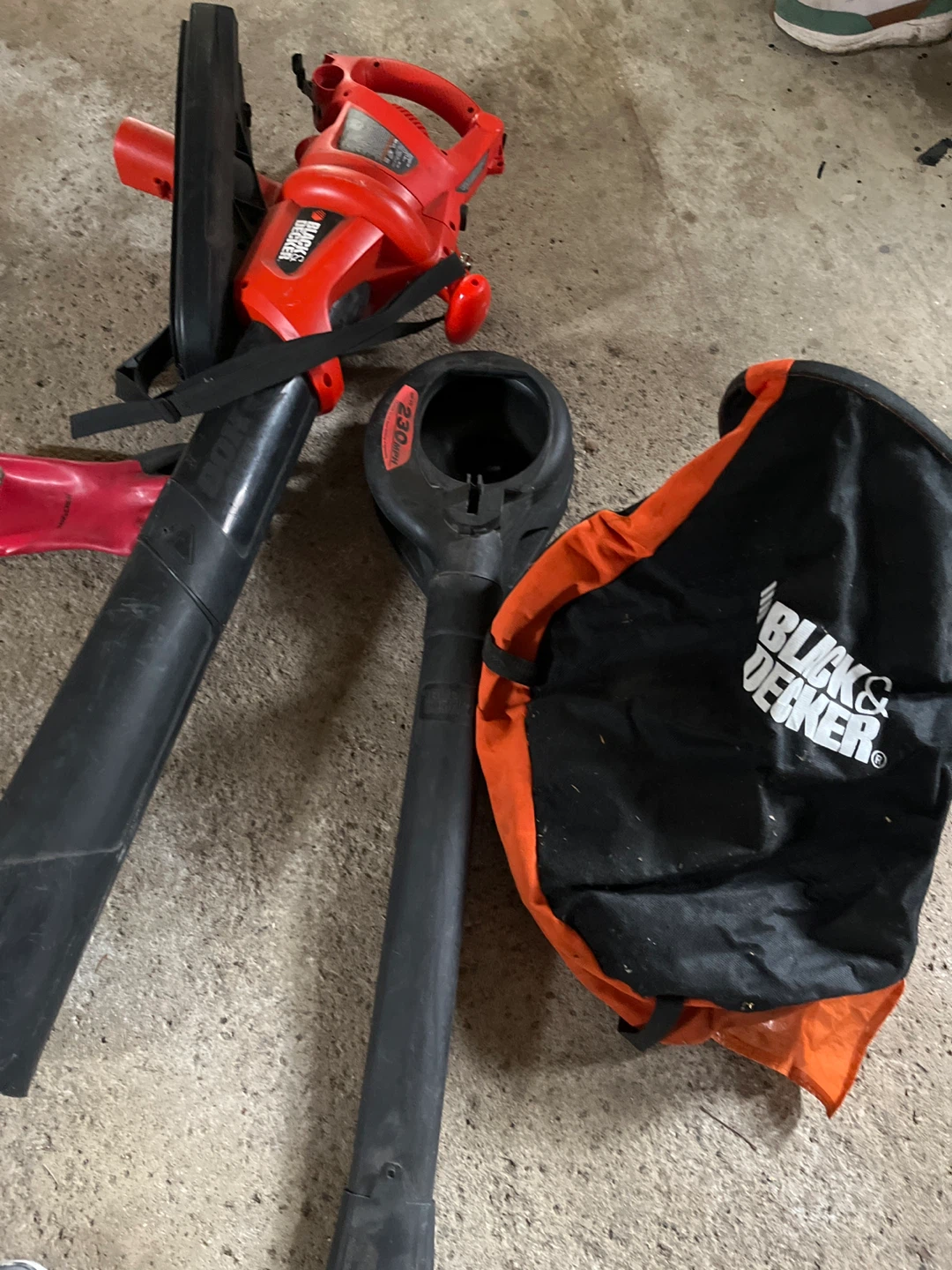 Black+Decker Leaf Blower Vac with Collection Bag - photo 3