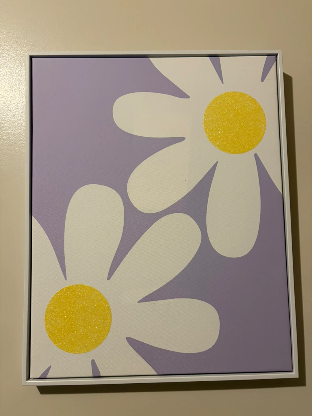 Set of 3 Framed Wall Art - Daisies - photo 2